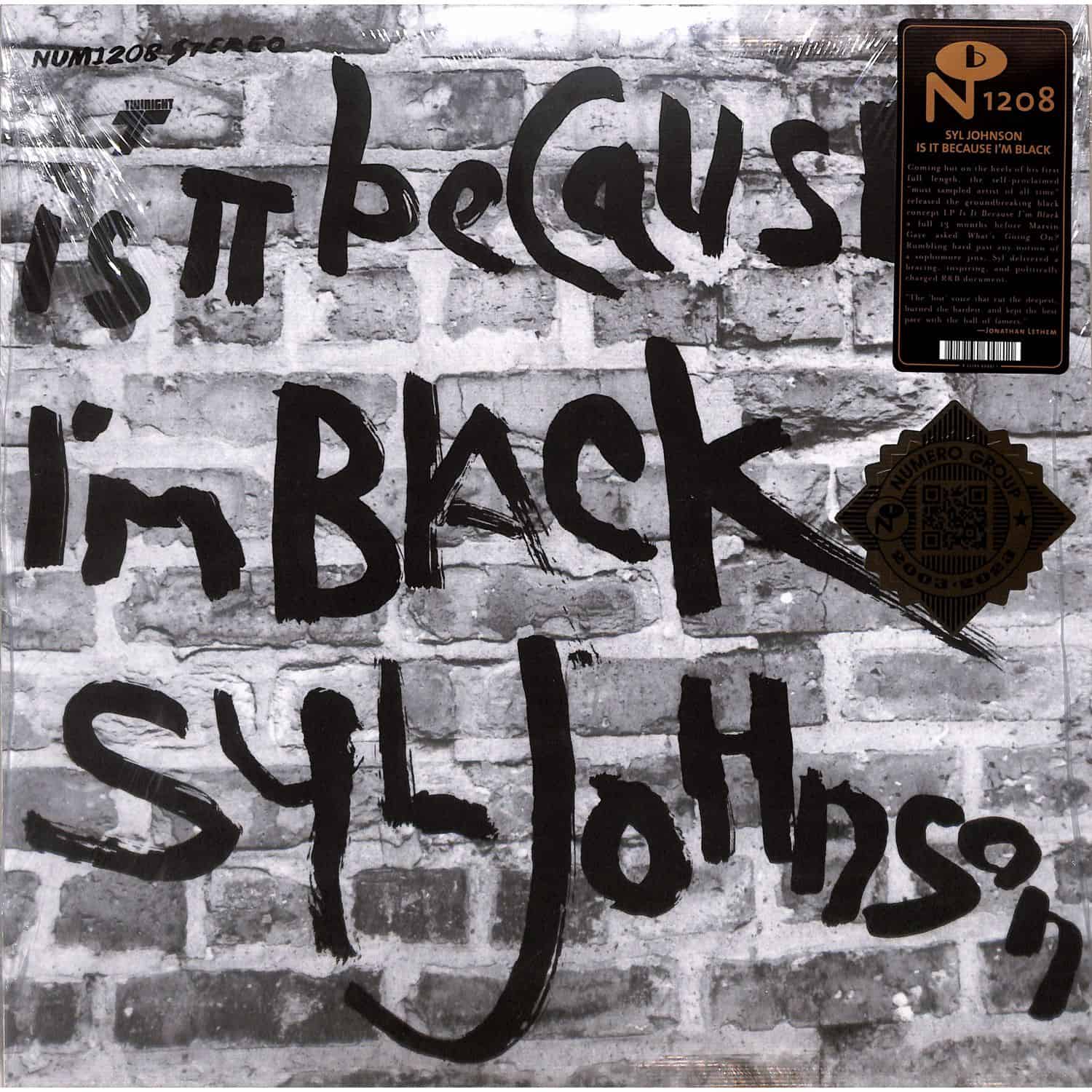 Syl Johnson - IS IT BECAUSE I M BLACK 