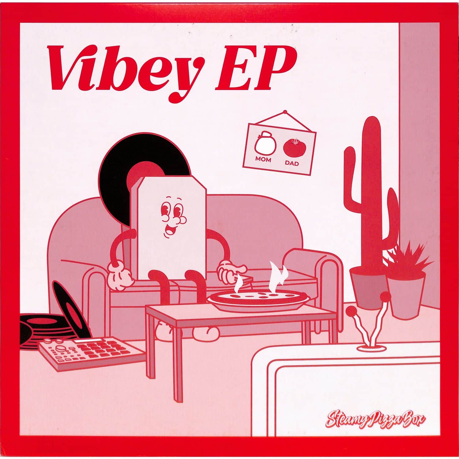 Steamy Pizza Box - VIBEY EP 