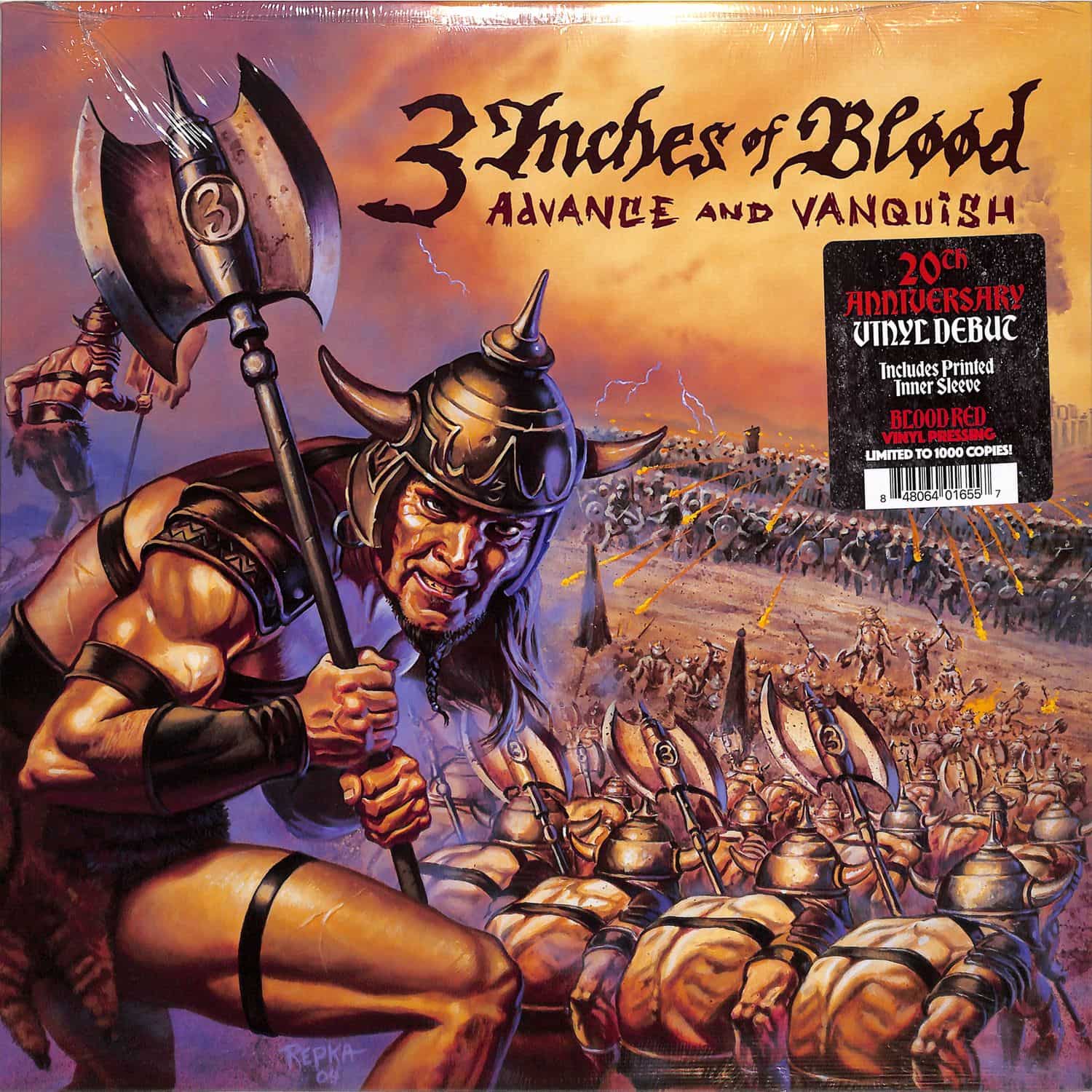 Three Inches of Blood - ADVANCE AND VANQUISH 