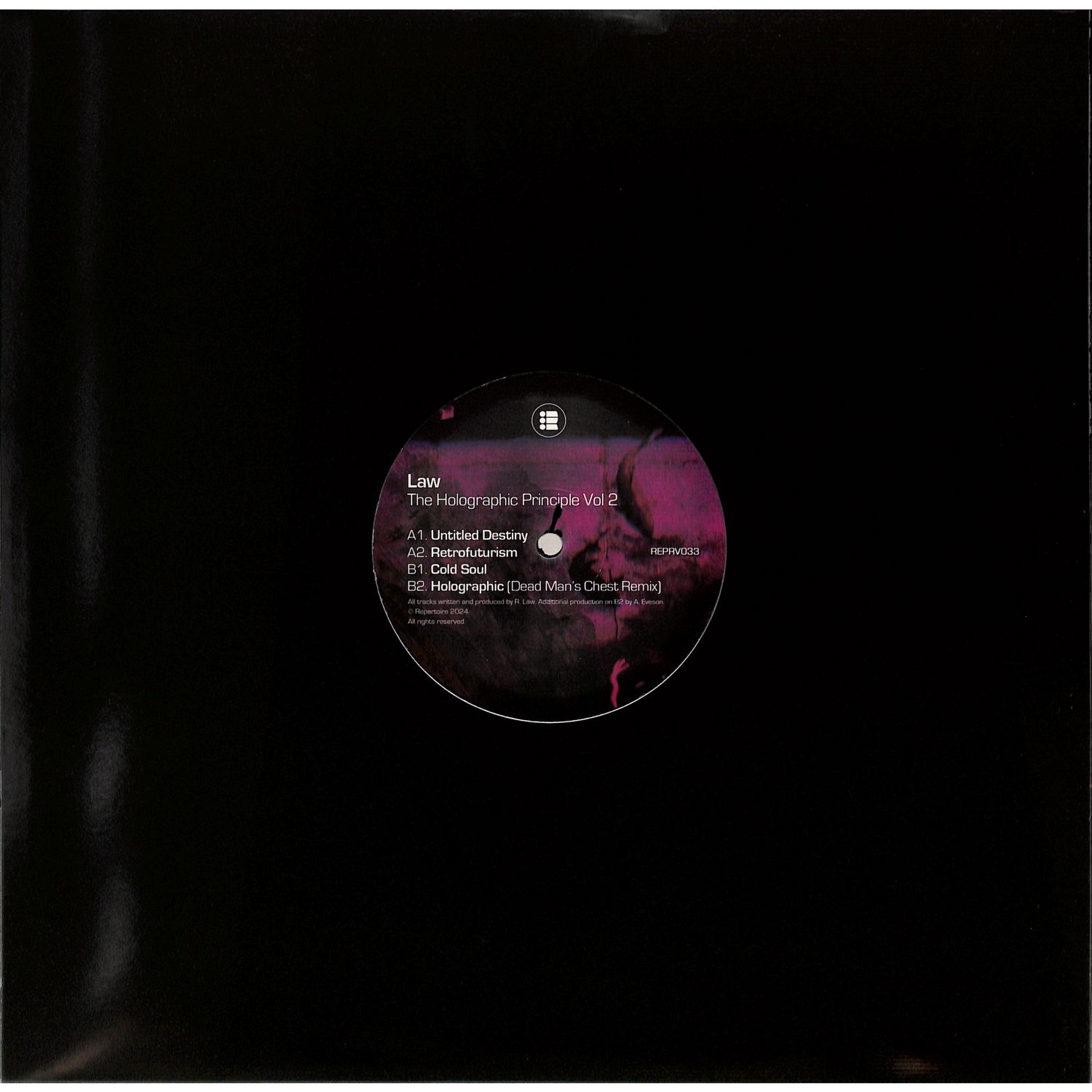 Law - HOLOGRAPHIC PRINCIPLE VOLUME 2