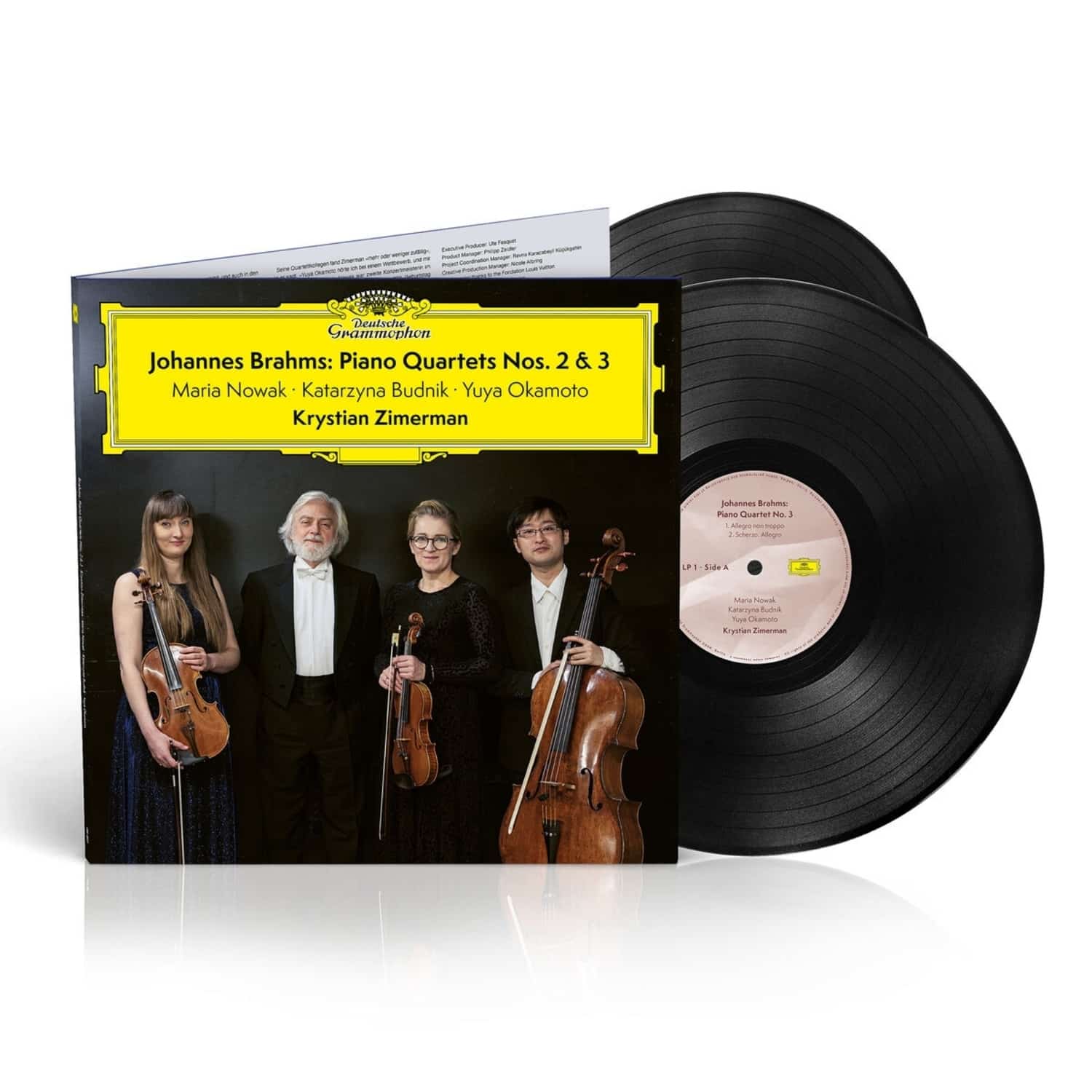 Krystian Zimerman - BRAHMS: PIANO QUARTETS NOS. 2 & 3 