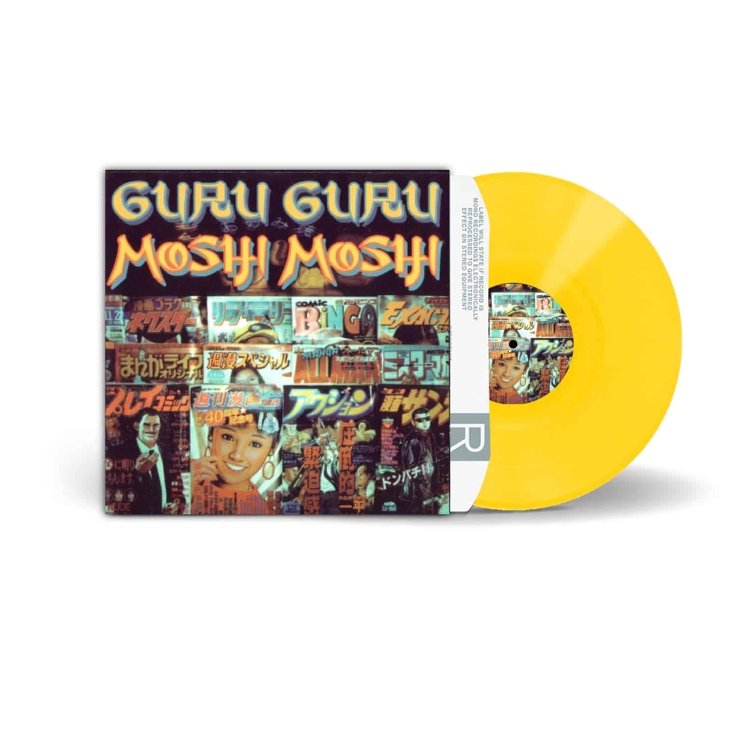 Guru Guru - MOSHI MOSHI - 180G YELLOW VINYL 