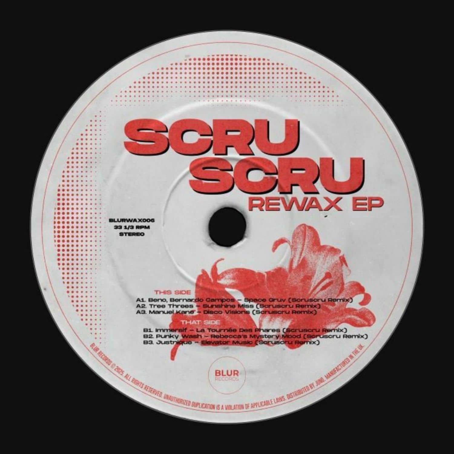 Scruscru - REWAX EP