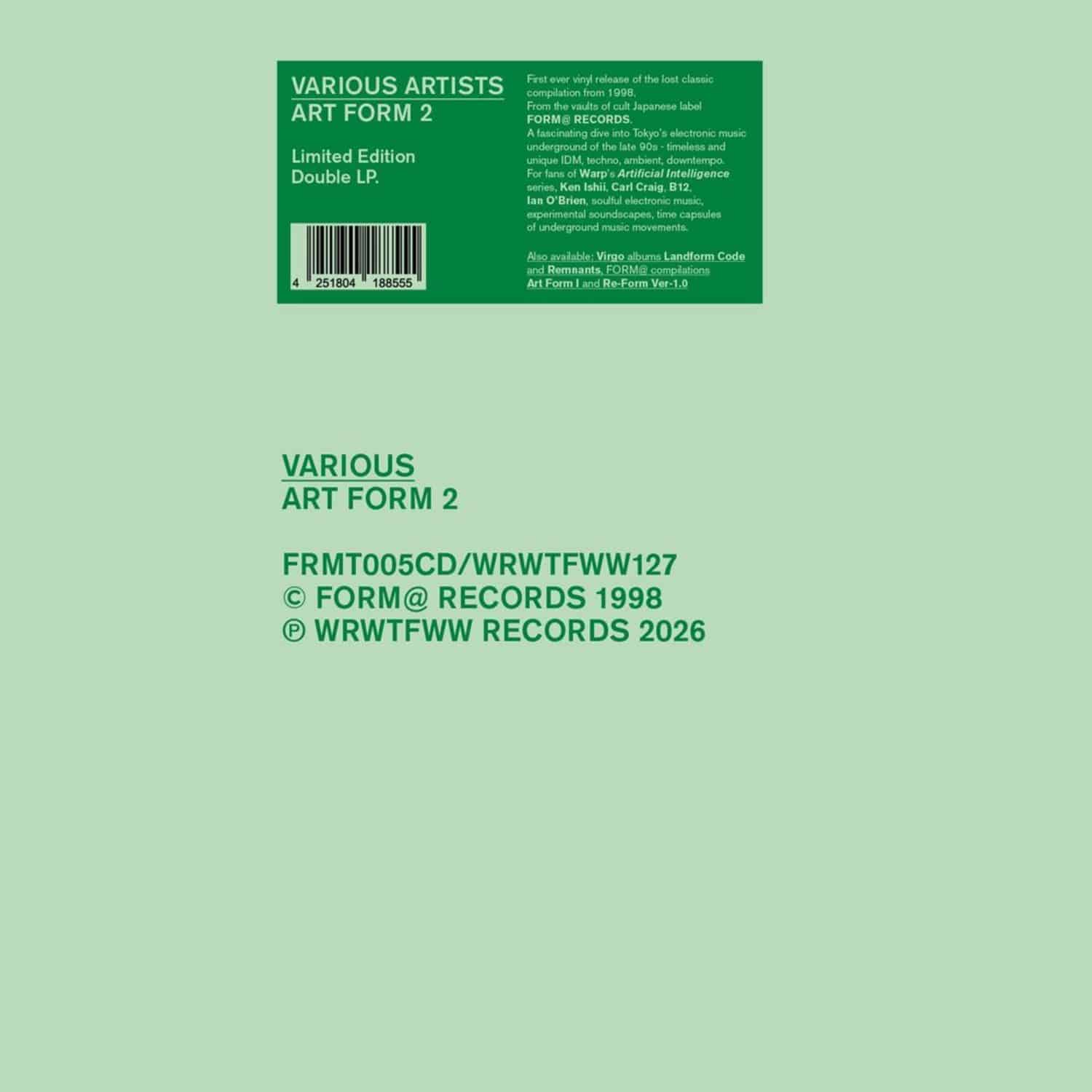 Various - ART FORM 2