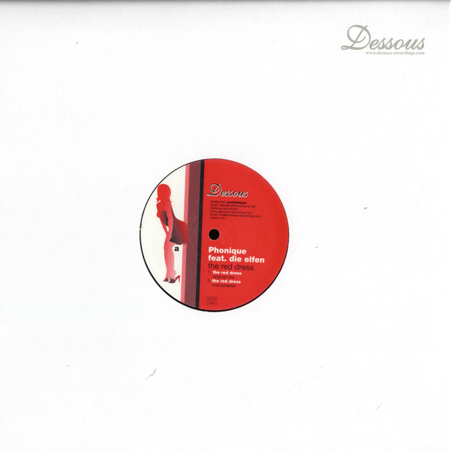 Phonique feat Die Elfen - THE RED DRESS / TIEFSCHWARZ RMX