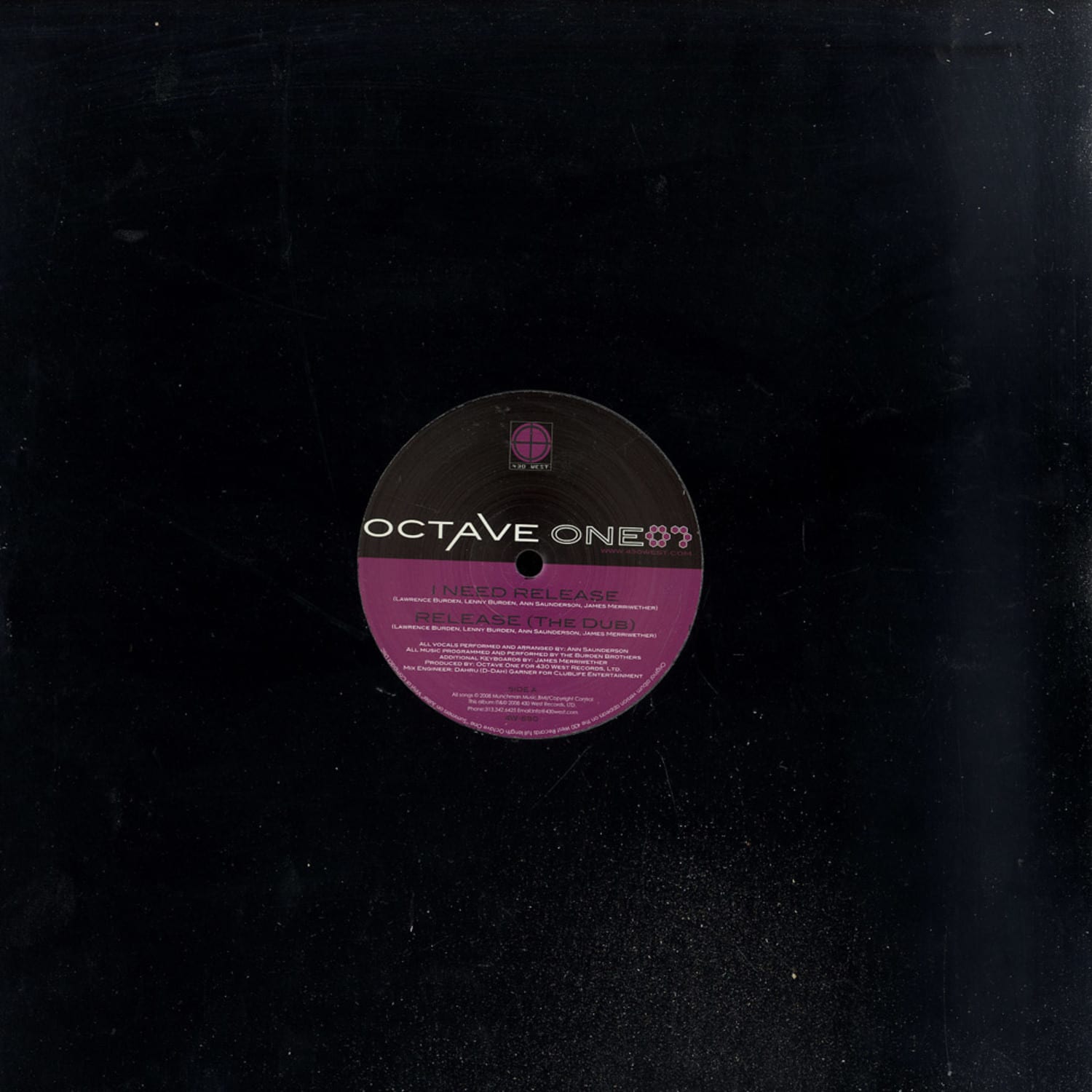 Octave One - I NEED RELEASE / HERE COMES THE PUSH