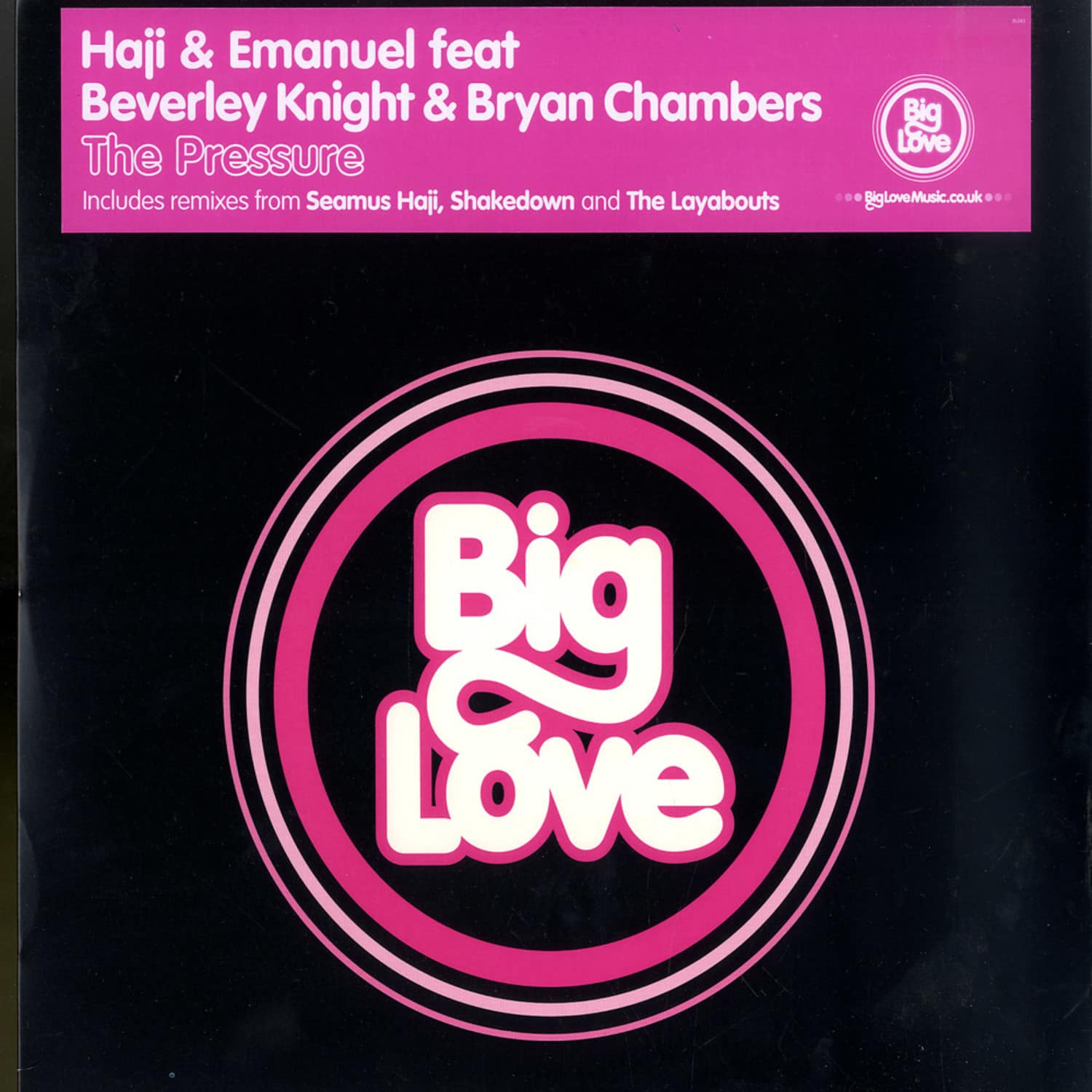 Haji & Emanuel ft Beverly Knight & Bryan Chambers - THE PRESSURE