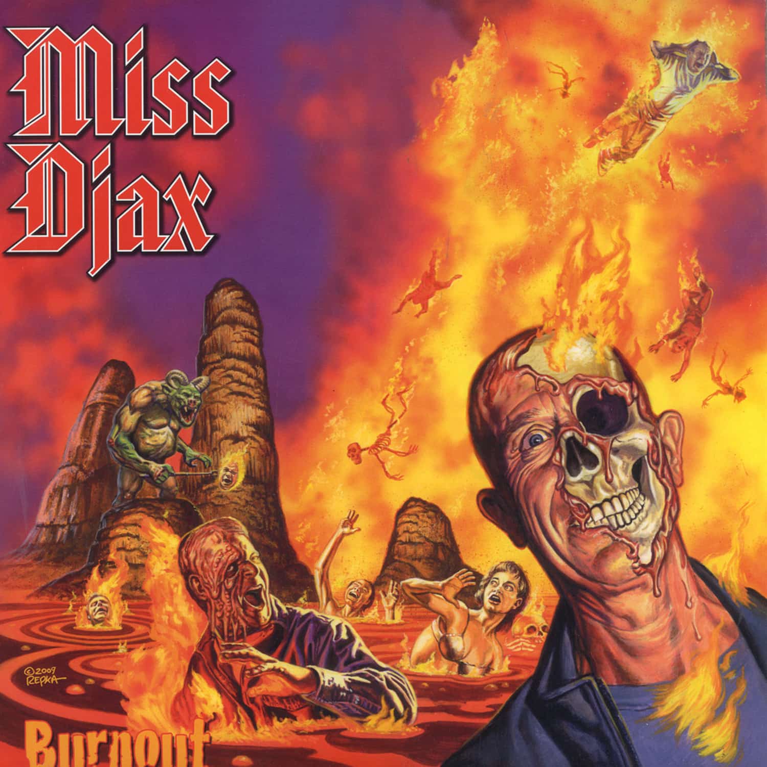 Miss Djax - BURNOUT