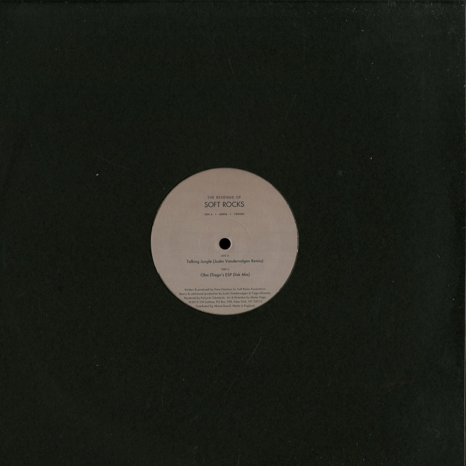 Soft Rocks - TALKING JUNGLE