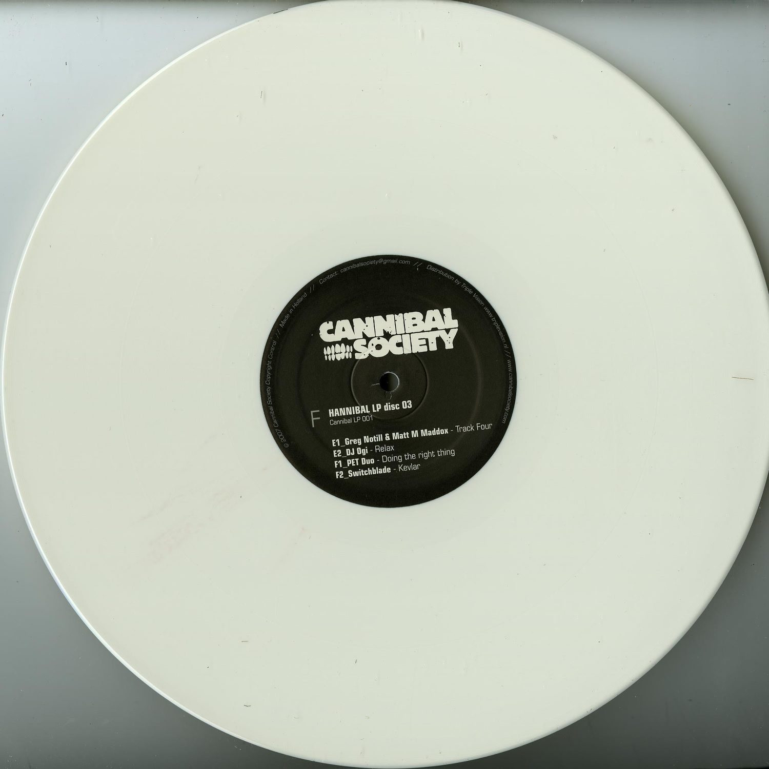 Various Artists - HANNIBAL LP DISC EF