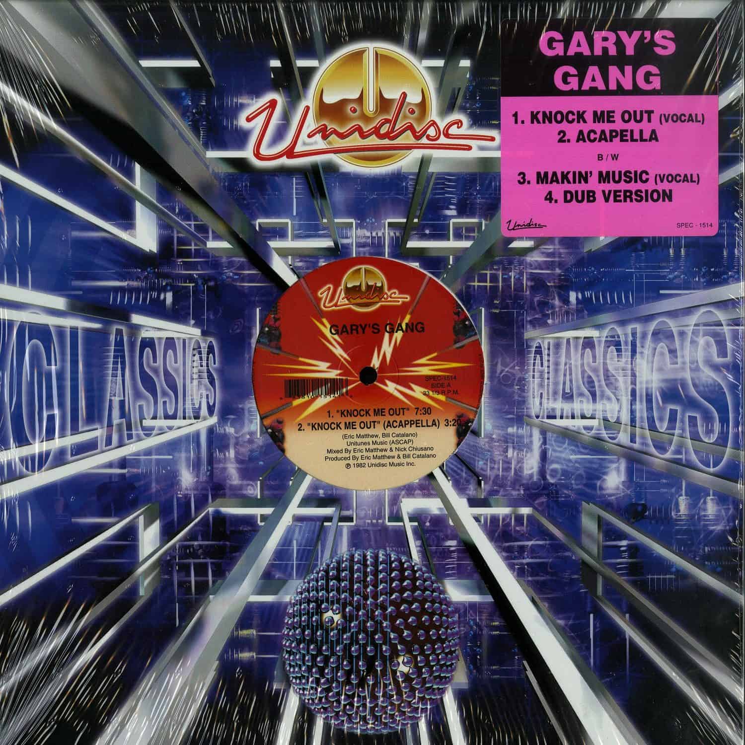 Garys Gang - KNOCK ME OUT / MAKIN MUSIC