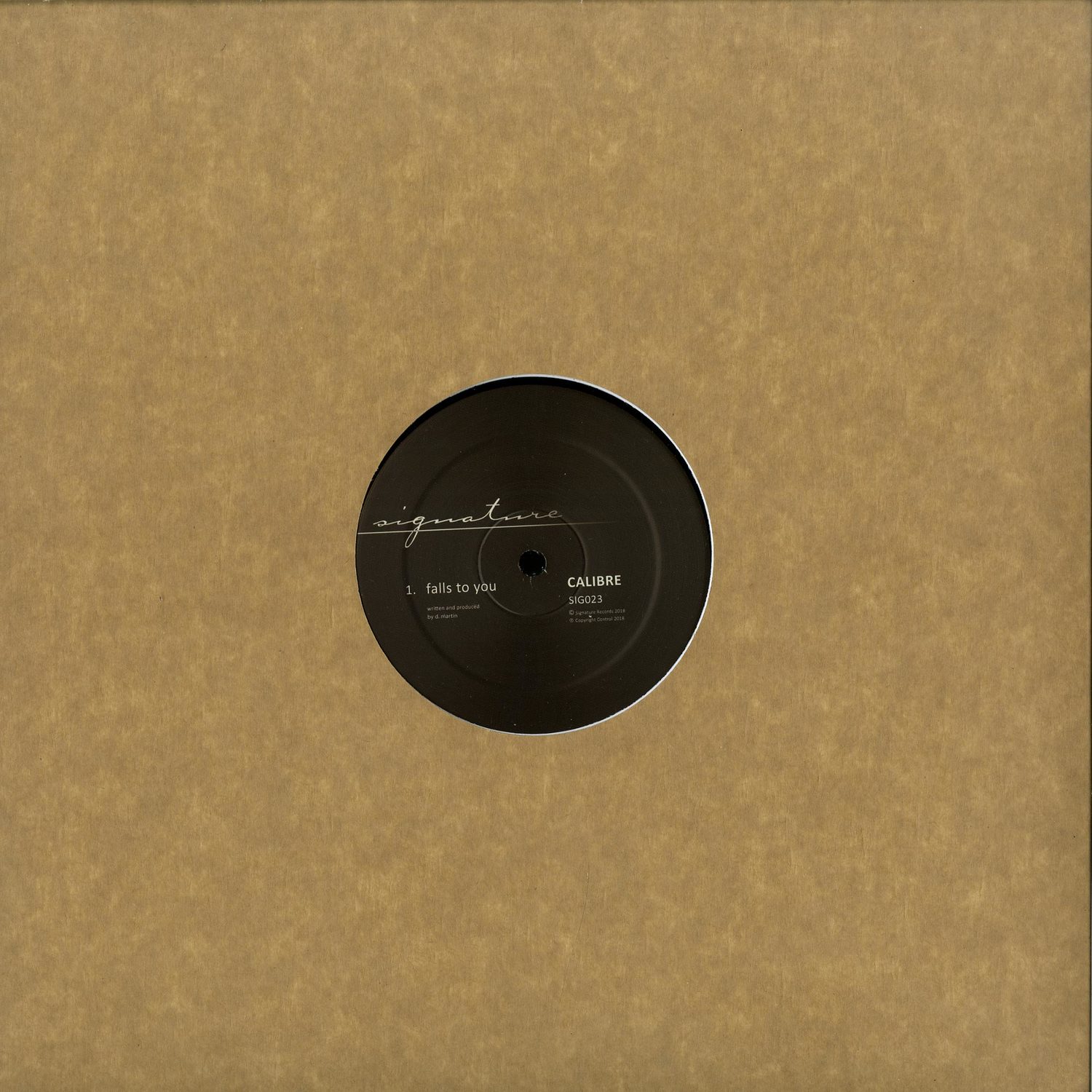 Calibre - FALLS TO YOU