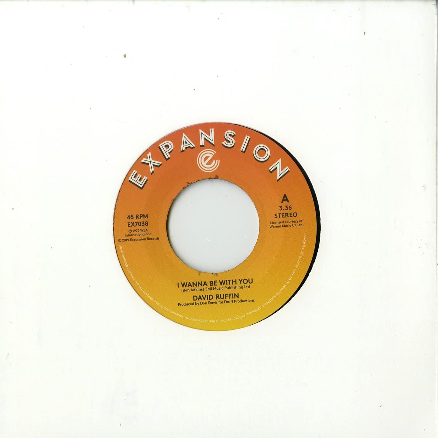 David Ruffin - IWANNA BE WITH YOU 