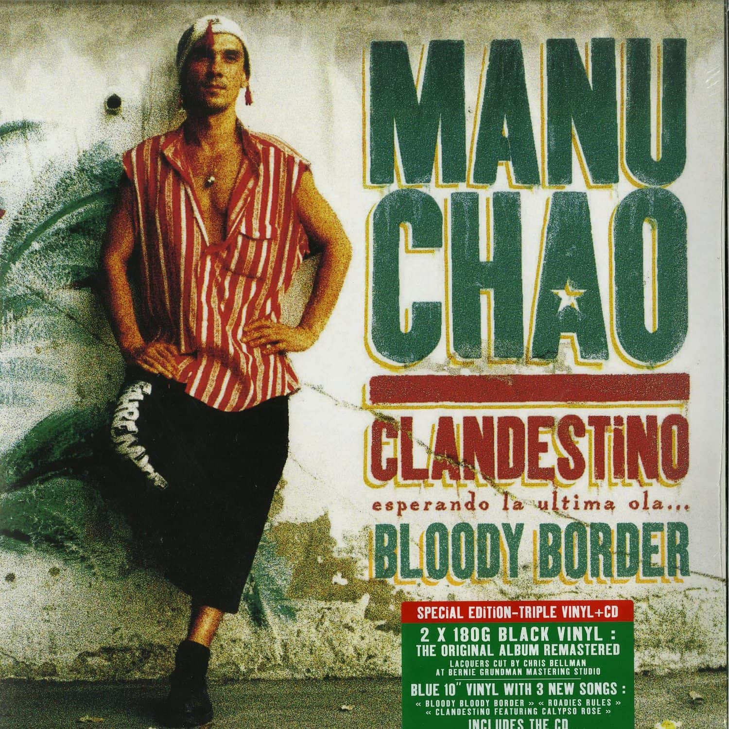 Manu Chao - CLANDESTINO / BLOODY BORDER 