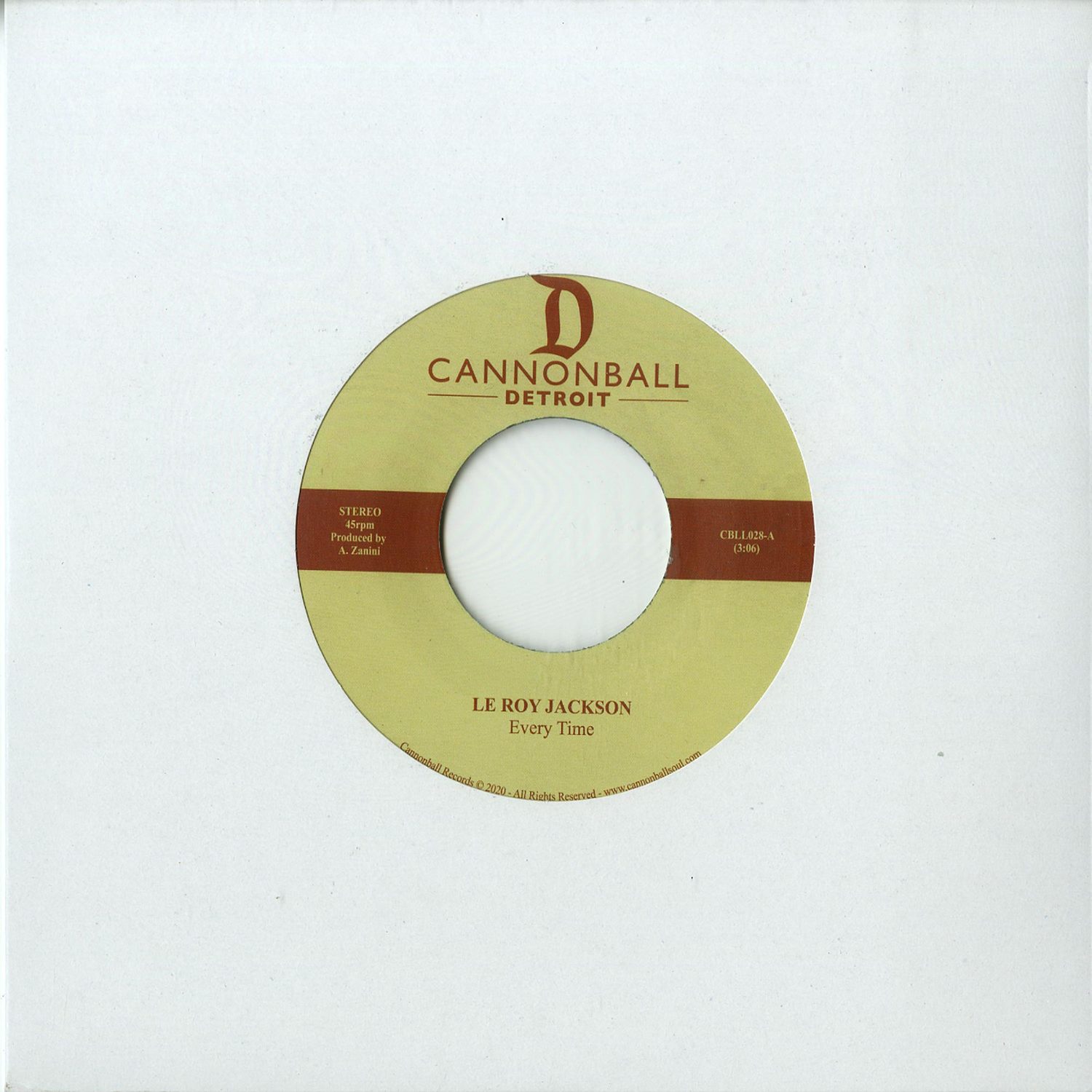Le Roy Jackson - EVERY TIME 