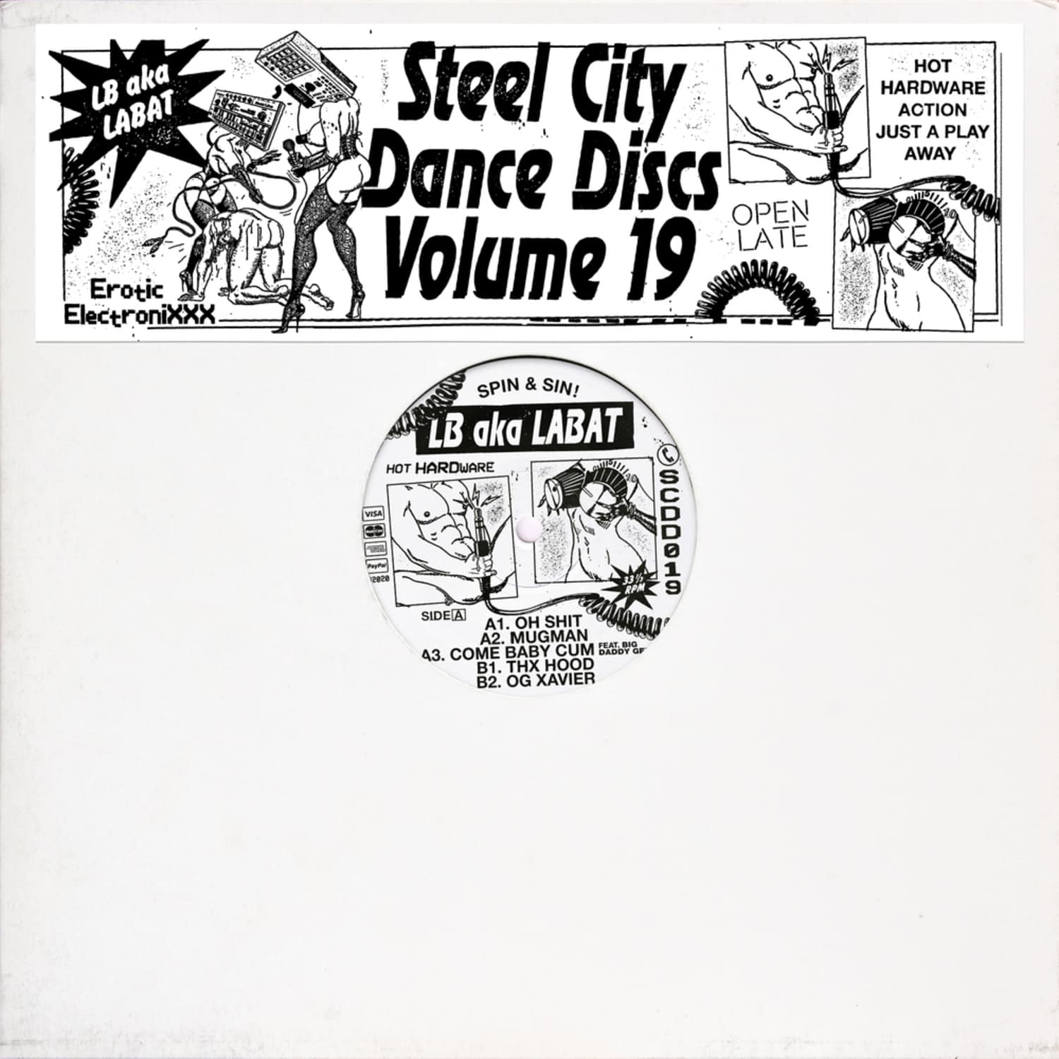 LB aka LABAT - STEEL CITY DANCE DISCS VOLUME 19