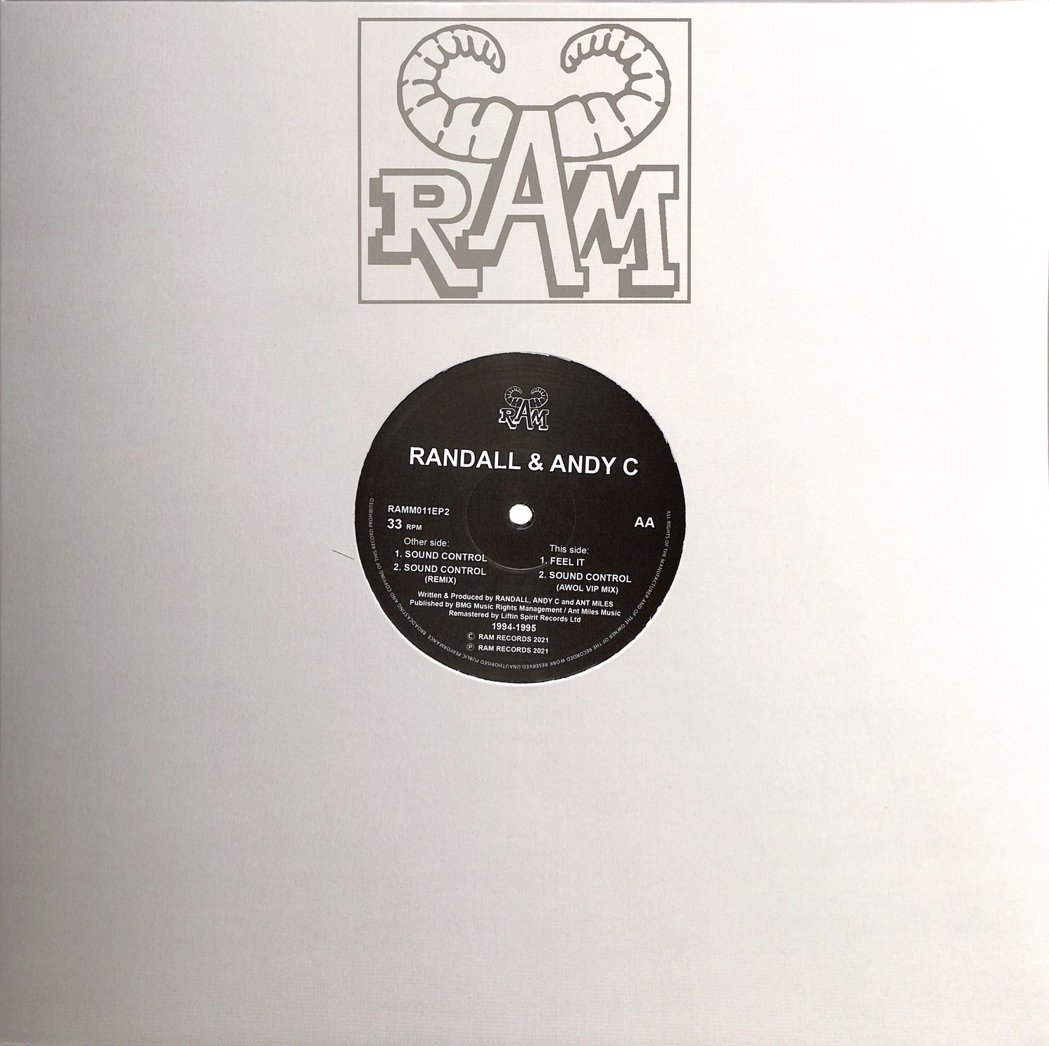 Randall & Andy C - SOUND CONTROL / FEEL IT 
