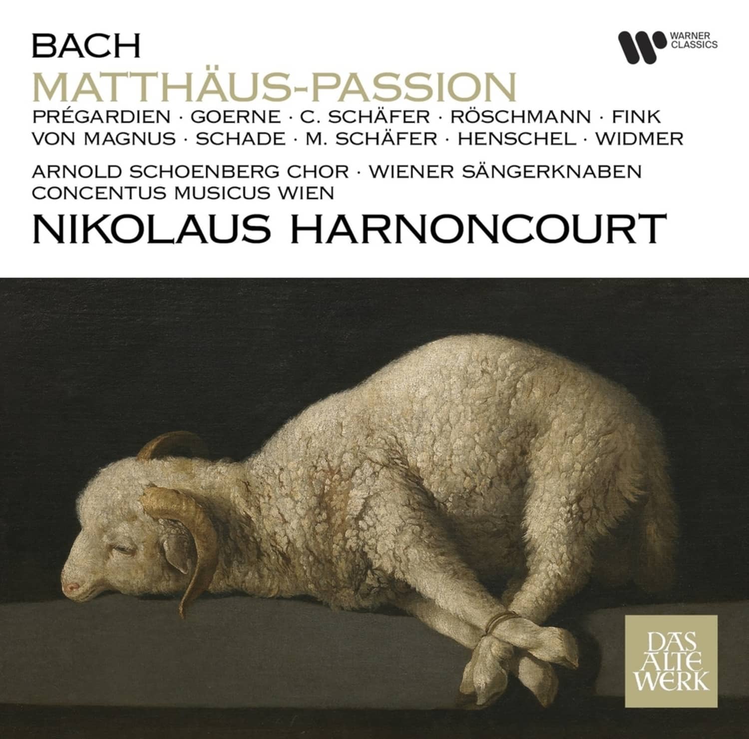 Nikolaus Harnoncourt / CMW / Pregardien / Goerne - MATTHUS-PASSION 