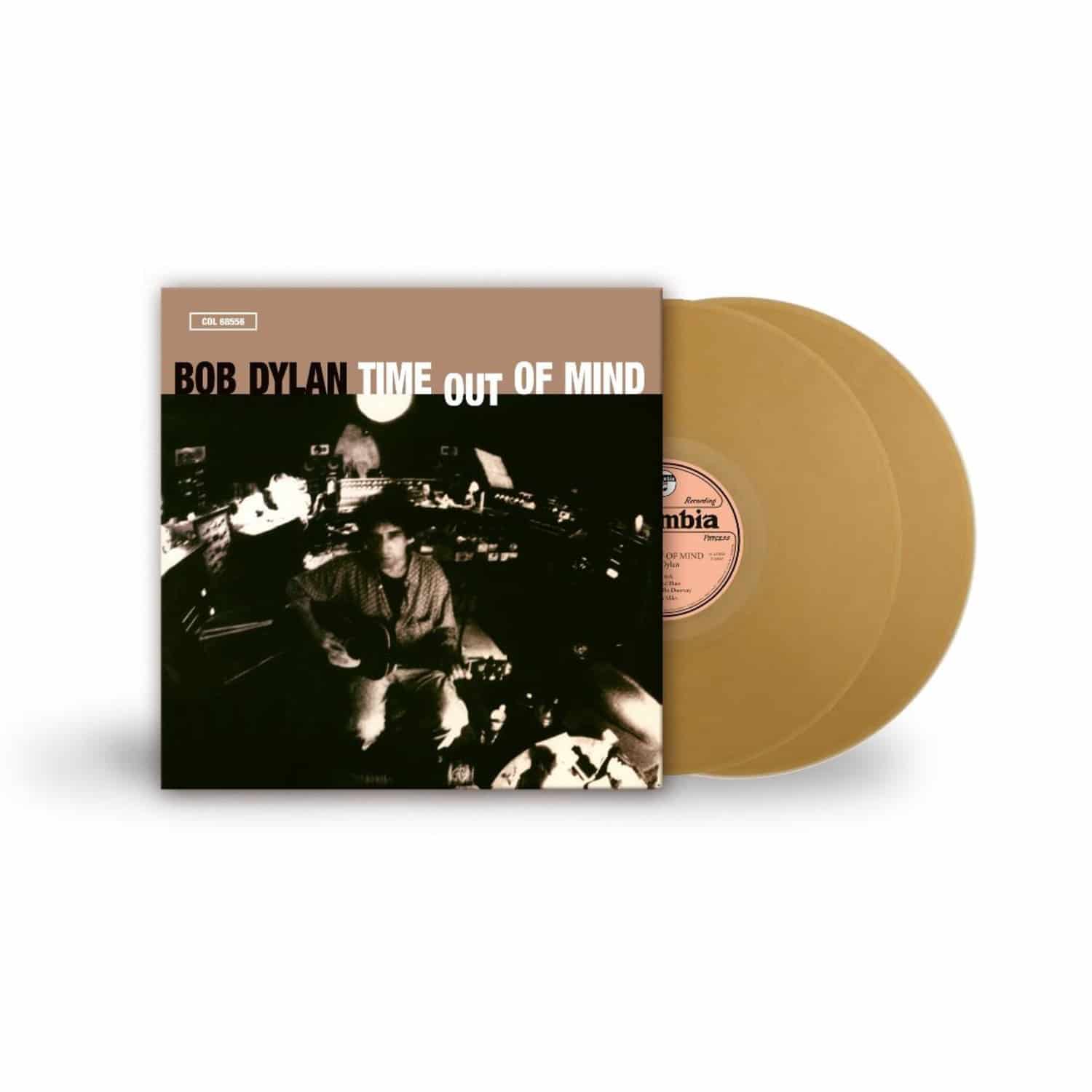 Bob Dylan - TIME OUT OF MIND / COLOURED VINYL-CLEAR & SOLID GOLD 