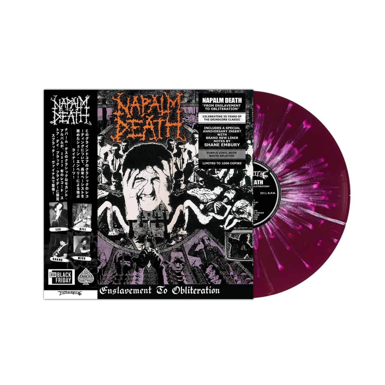 Napalm Death - FROM ENSLAVEMENT TO OBLITERATION 