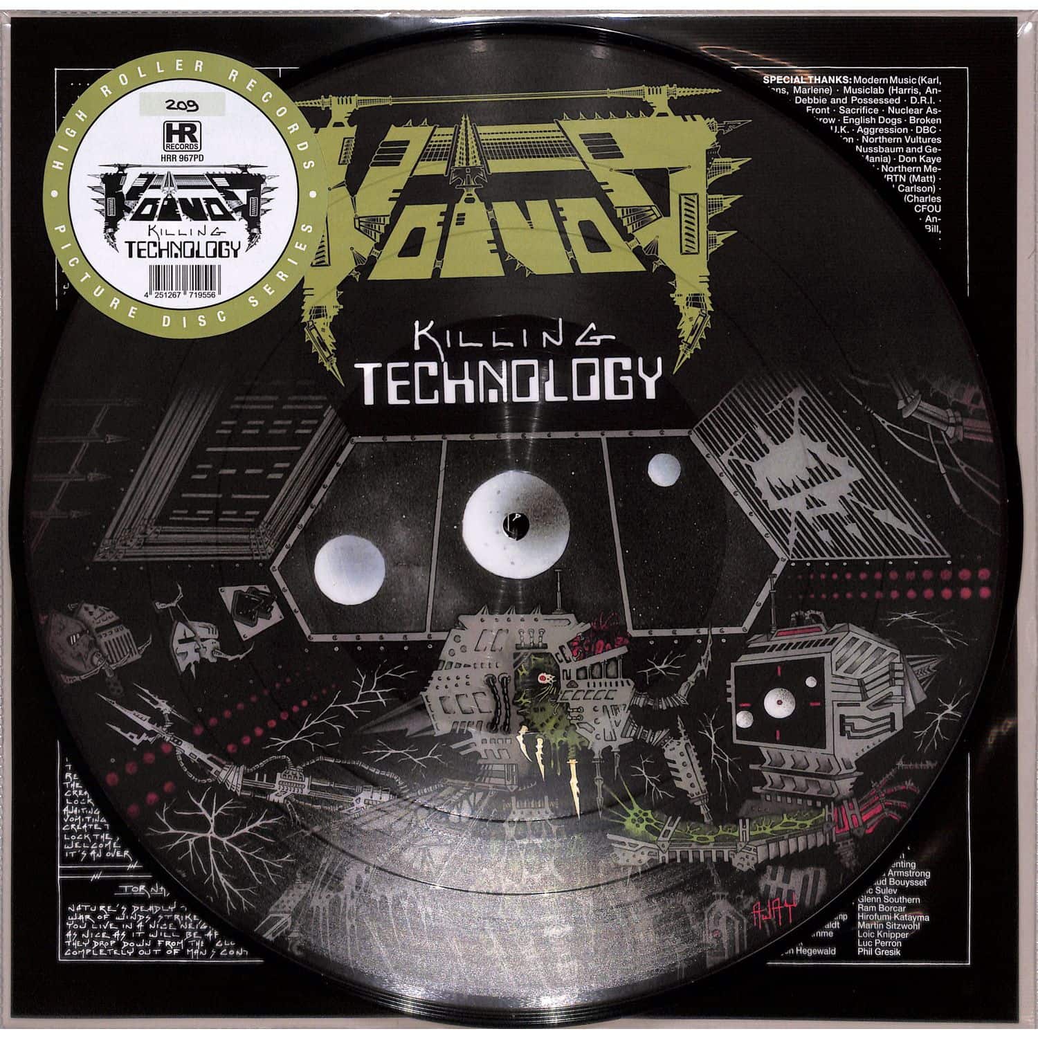 Voivod - KILLING TECHNOLOGY 