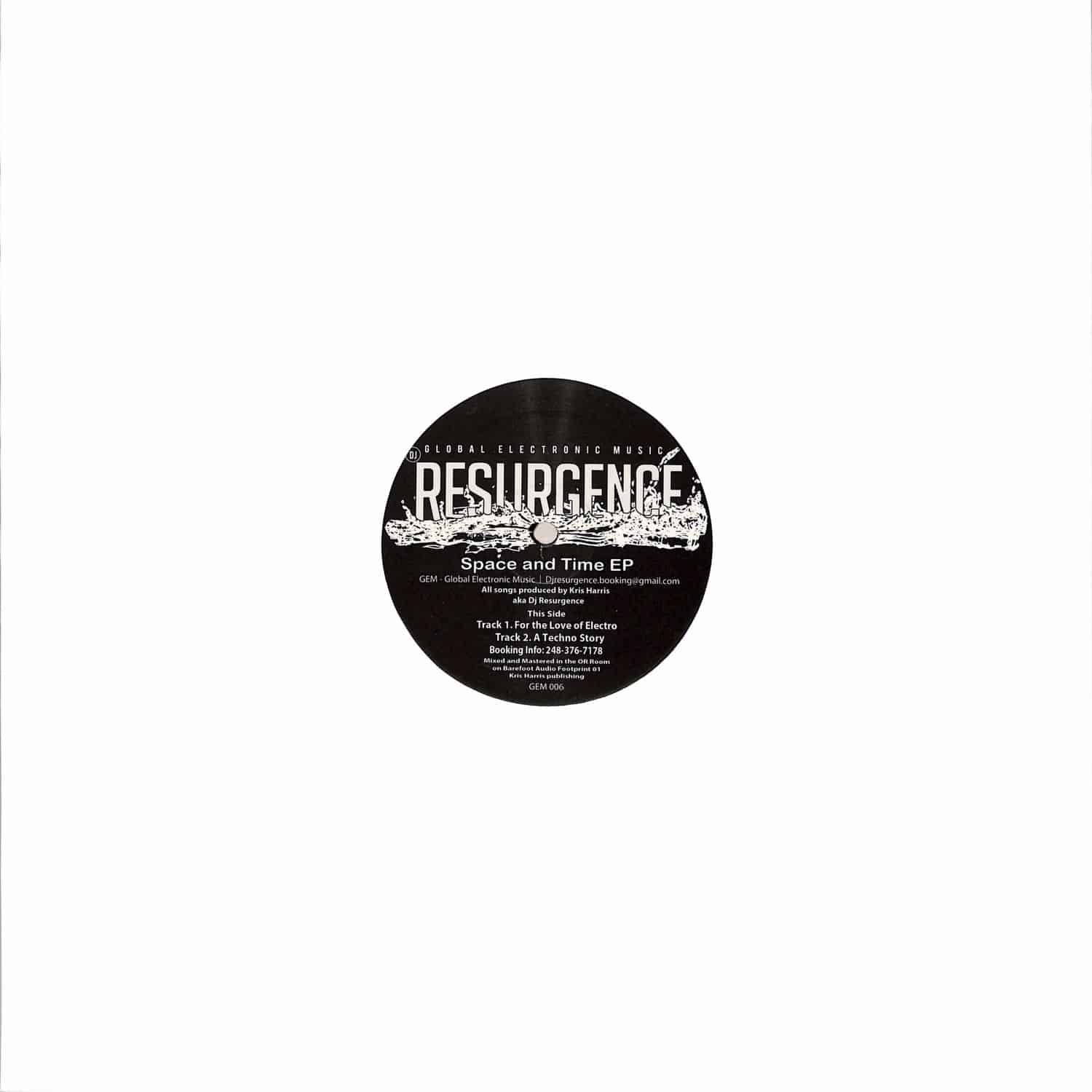 DJ Resurgence - SPACE AND TIME EP