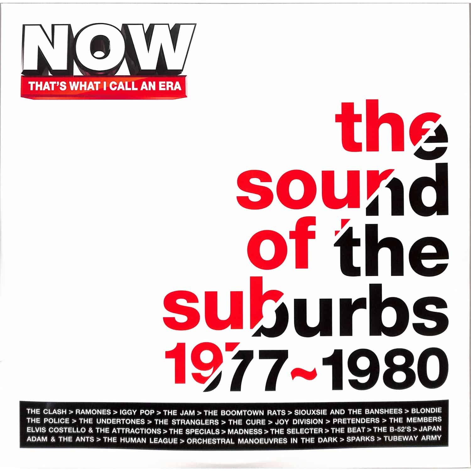 Various Artists - NOW THATS WHAT I CALL AN ERA: THE SOUND OF THE SUBURBS: 1977 - 1980 