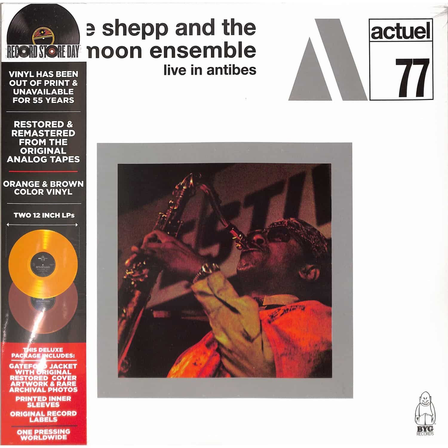 Archie Shepp & The Full Moon Ensemble - LIVE IN ANTIBES 