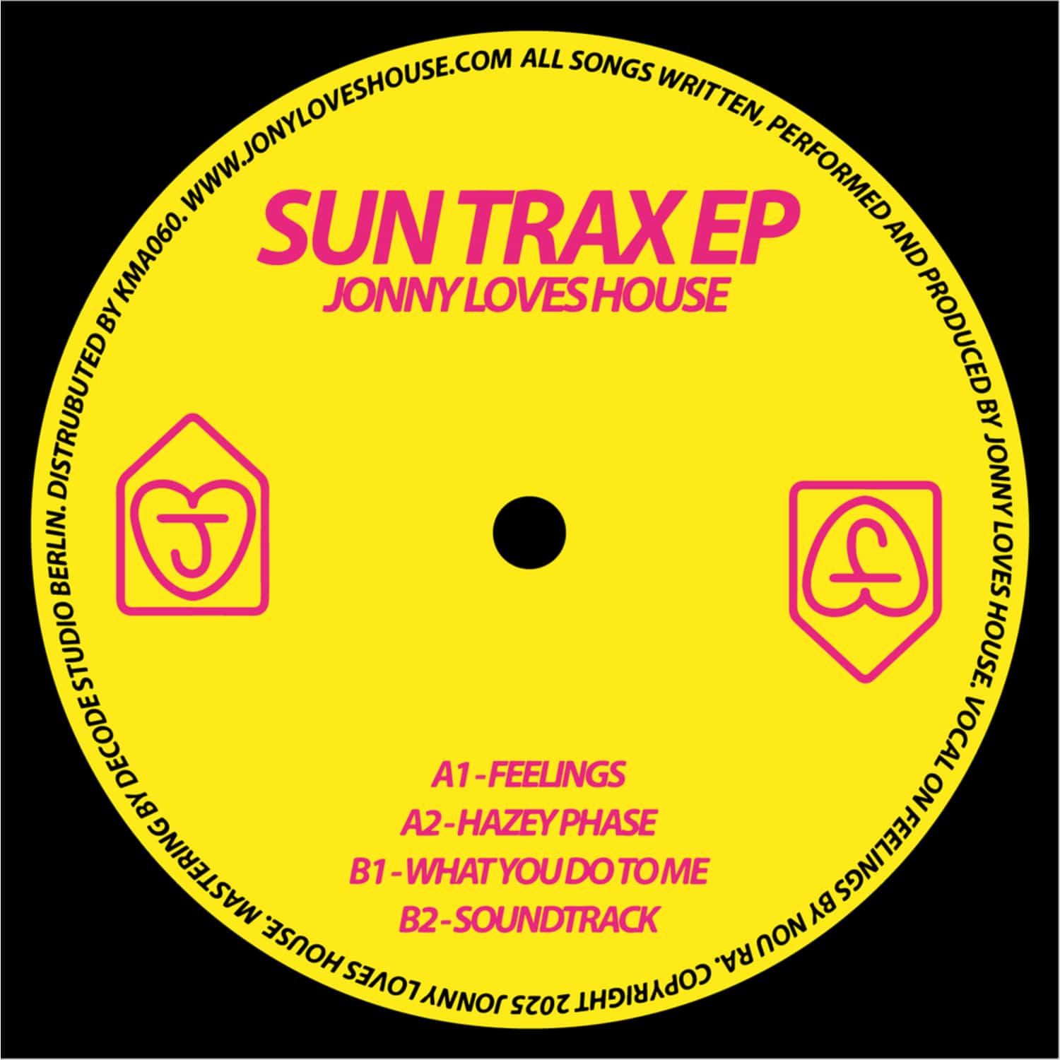Jonny Loves House - SUN TRAX EP