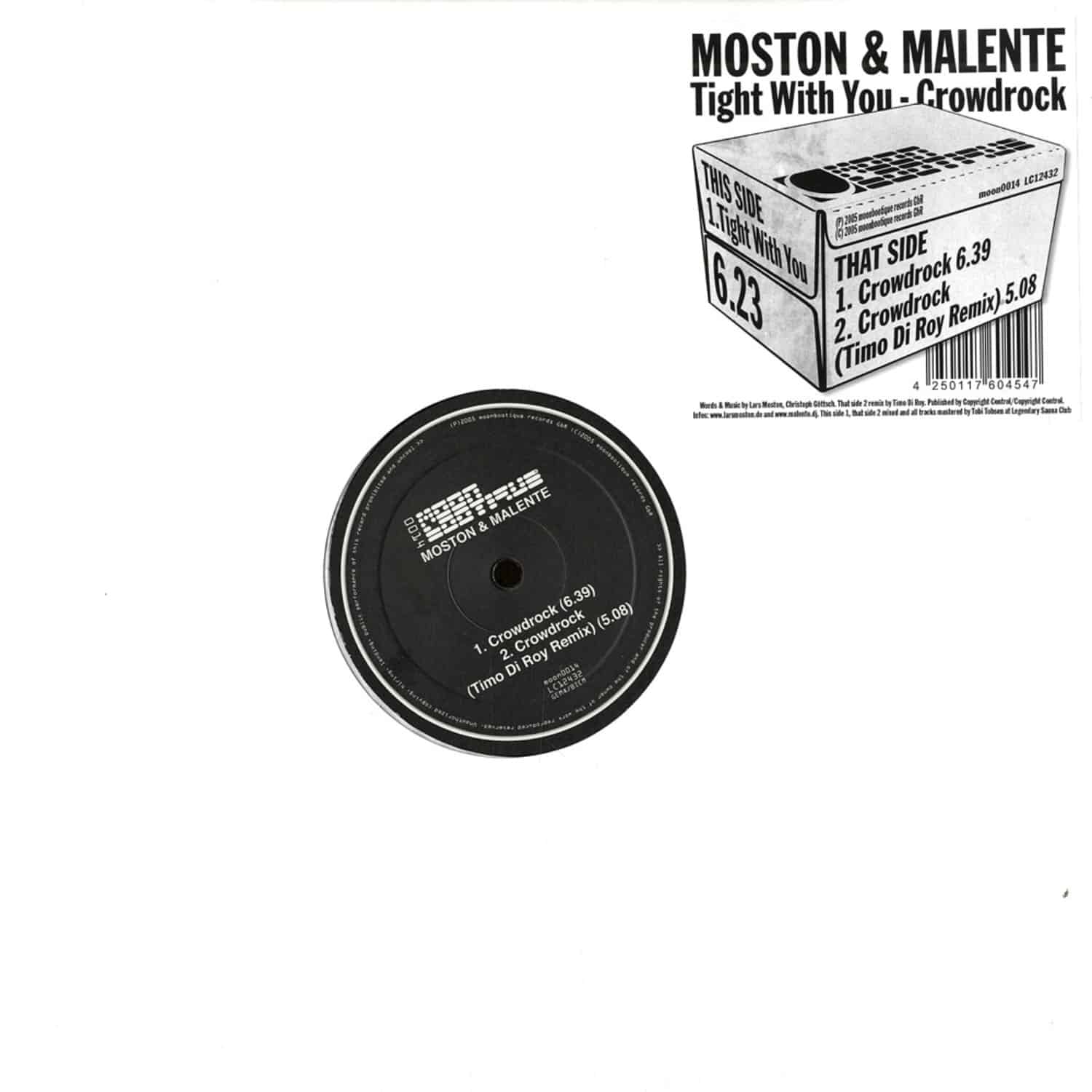 Moston & Malente - CROWDROCK / TIGHT WITH YOU