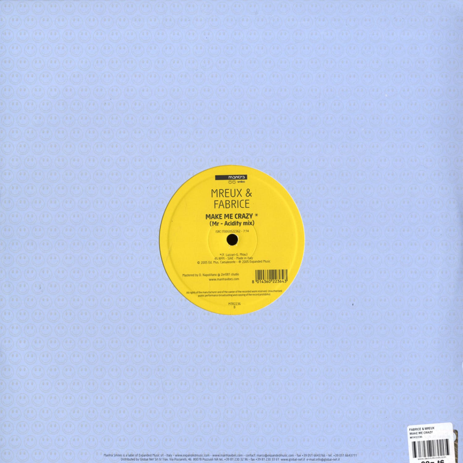 Fabrice & Mreux - MAKE ME CRAZY