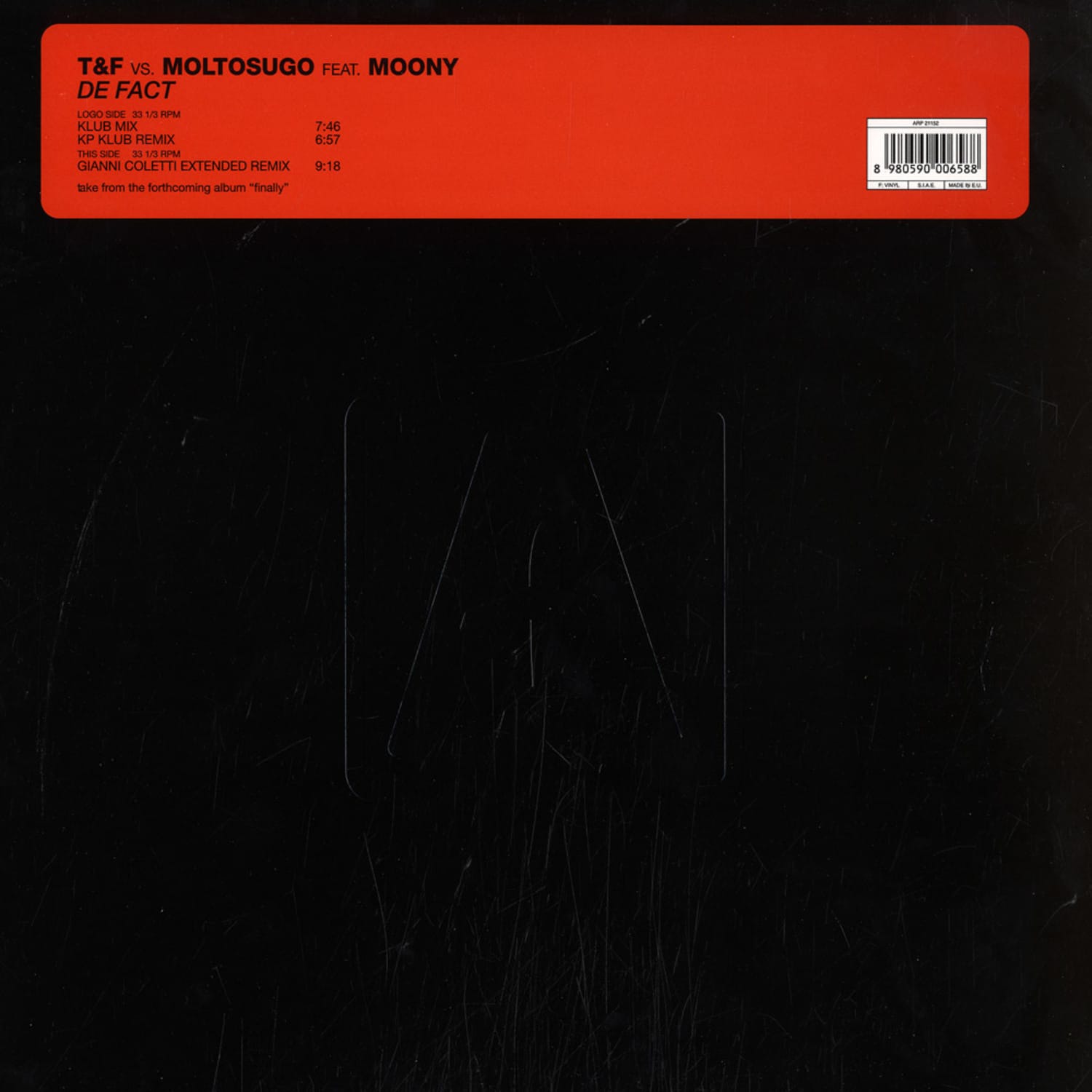 T&F vs Moltosugo - THE FACT