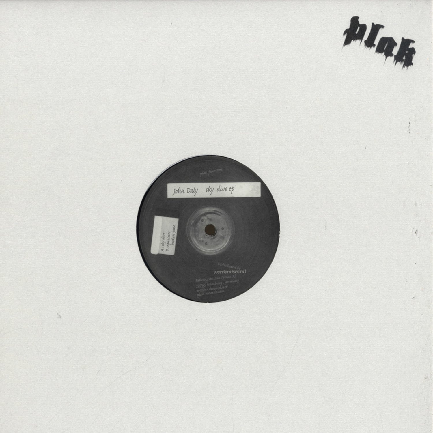 John Daly - SKY DIVE EP
