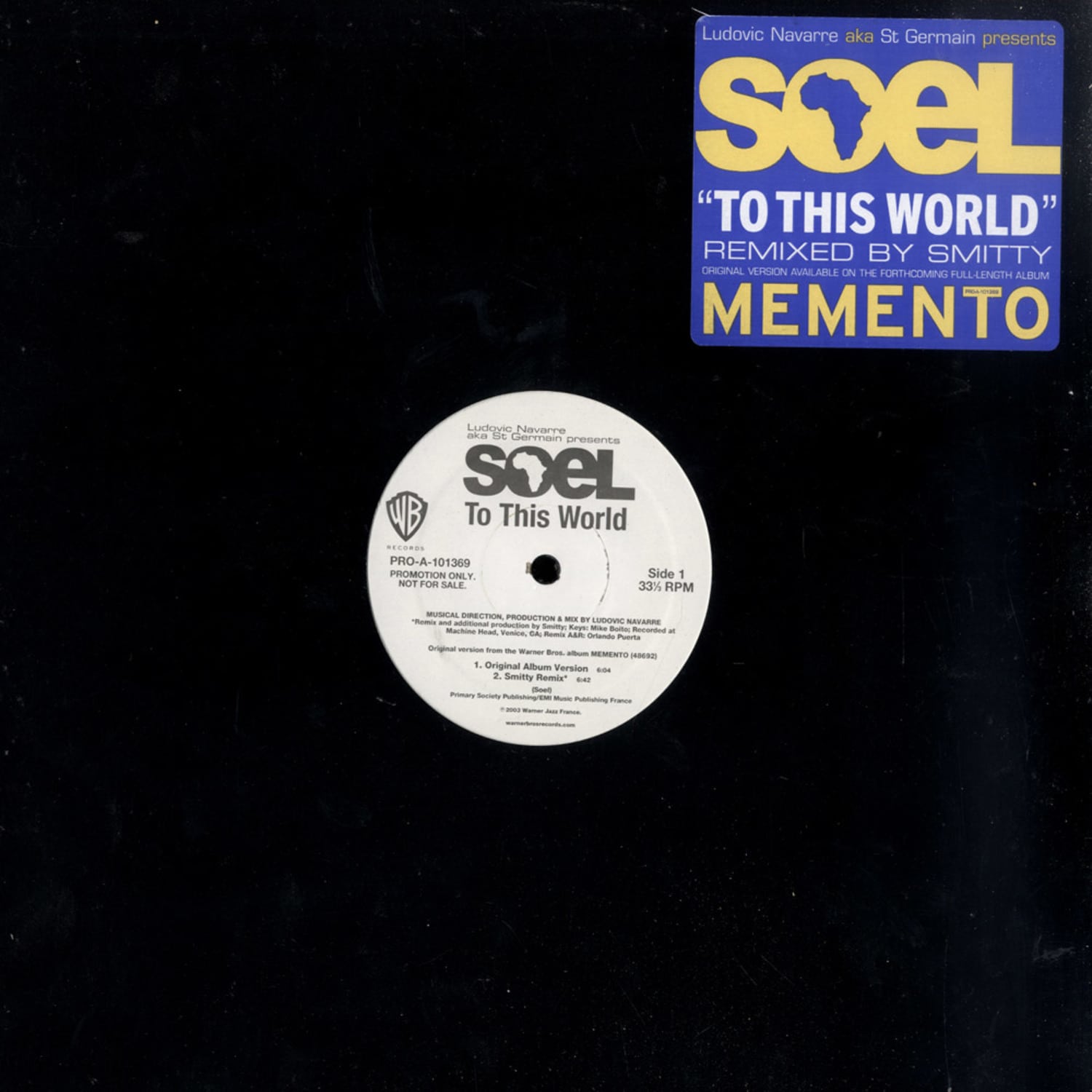 Soel - TO THIS WORLD