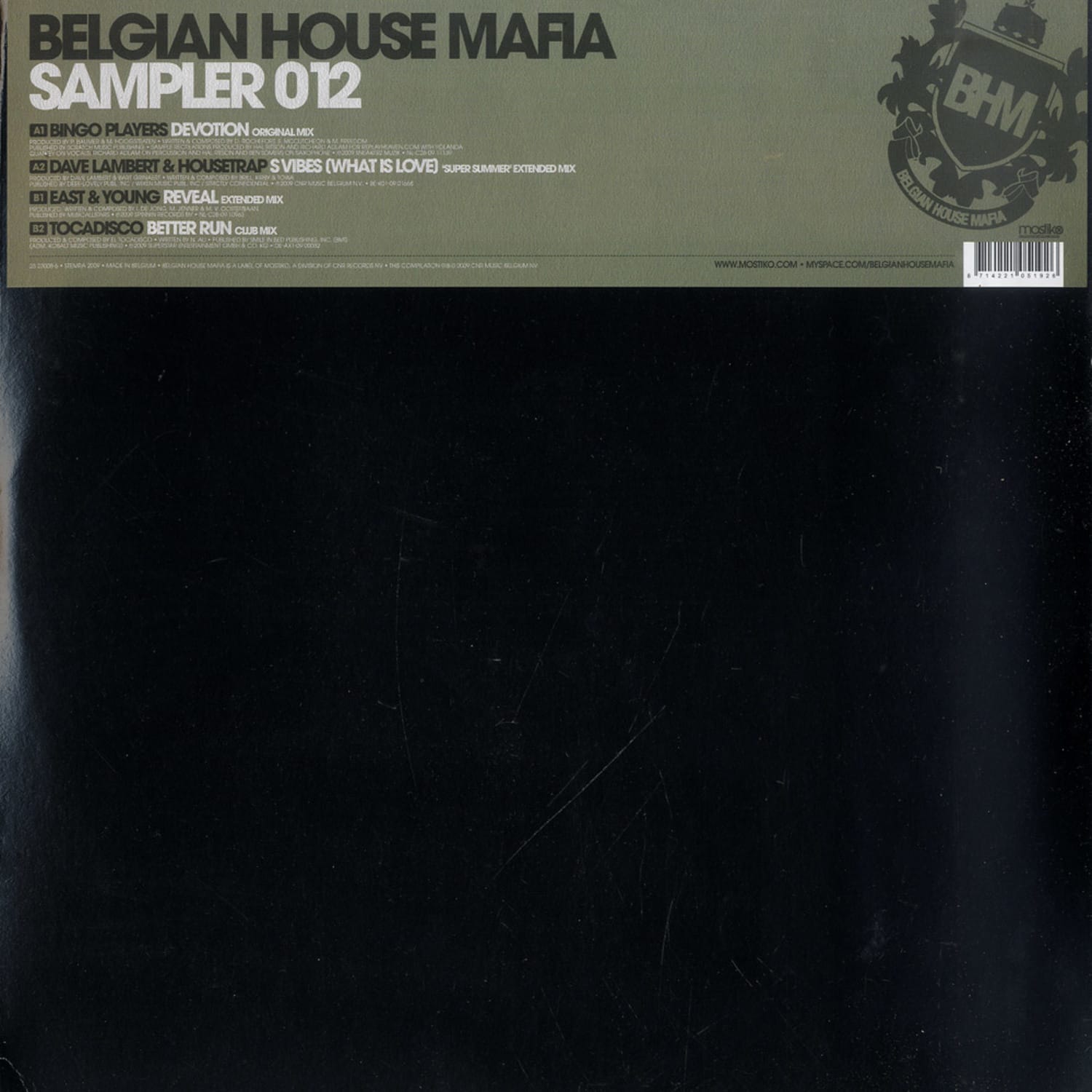 Various Artist - BELGIAN HOUSE MAFIA SAMPLER 12