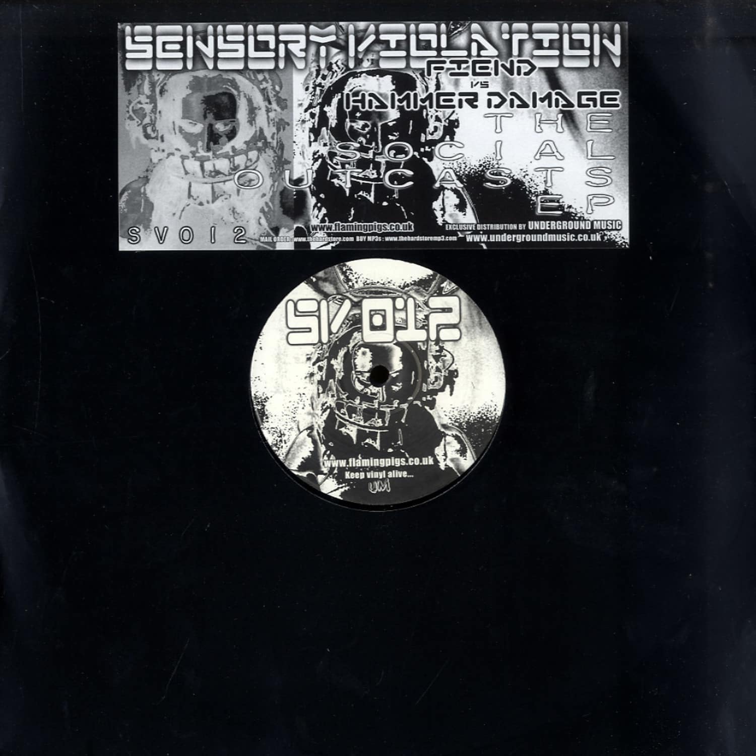 Fiend vs. Hammer Damage - THE SOCIAL OUTCASTS EP