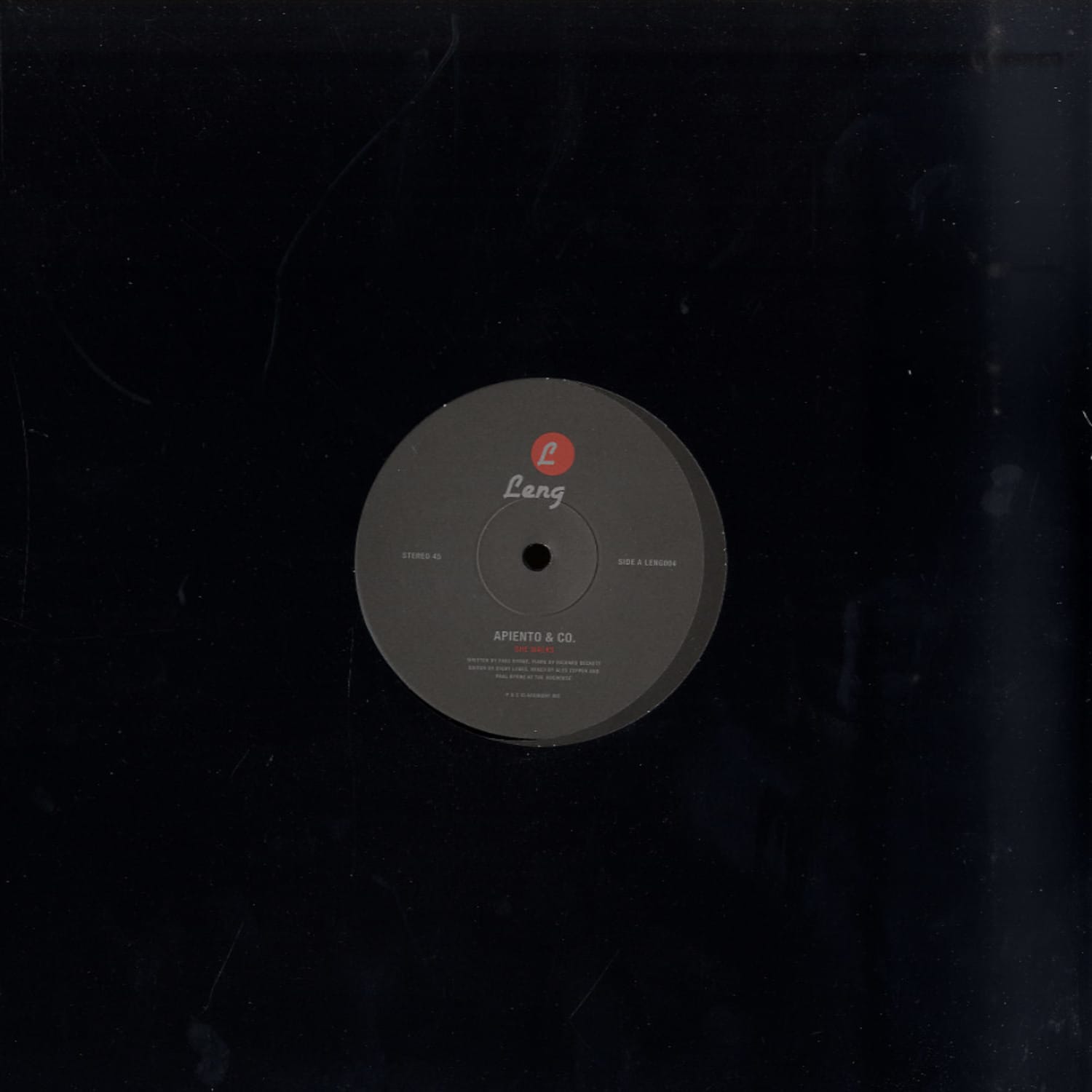 Apiento & Co - SHE WALKS 