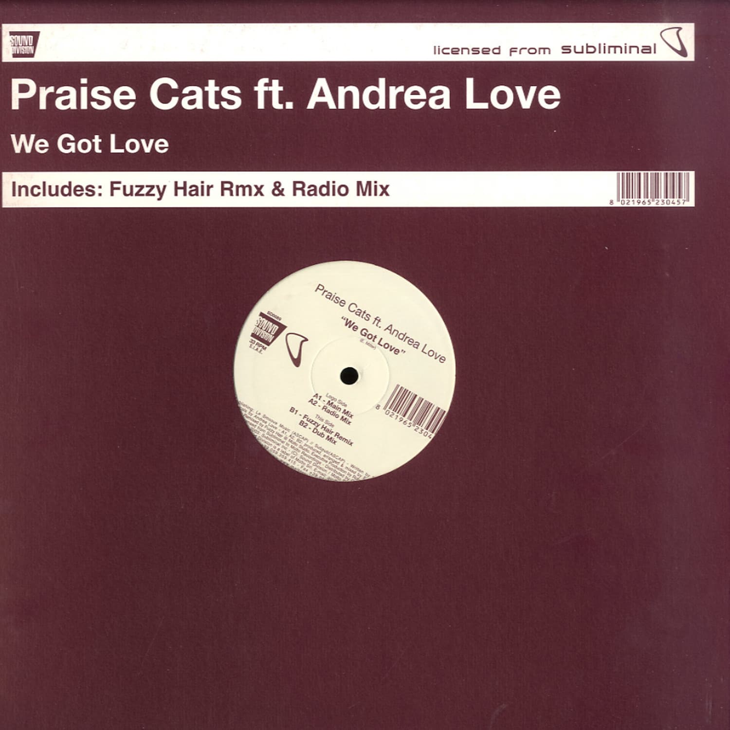 Praise Cats feat Andrea Love - WE GOT LOVE