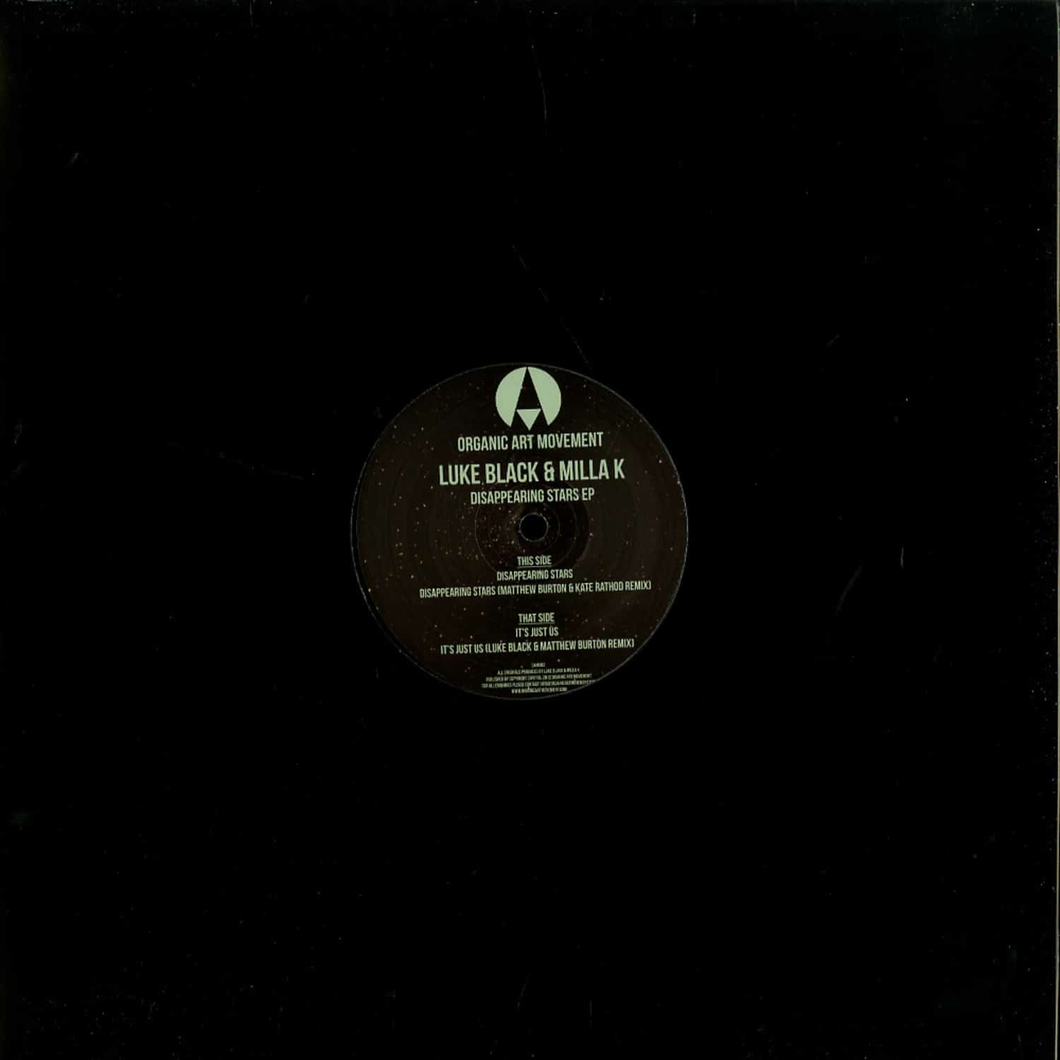 Luke Black & Milla K - DISAPPEARING STARS