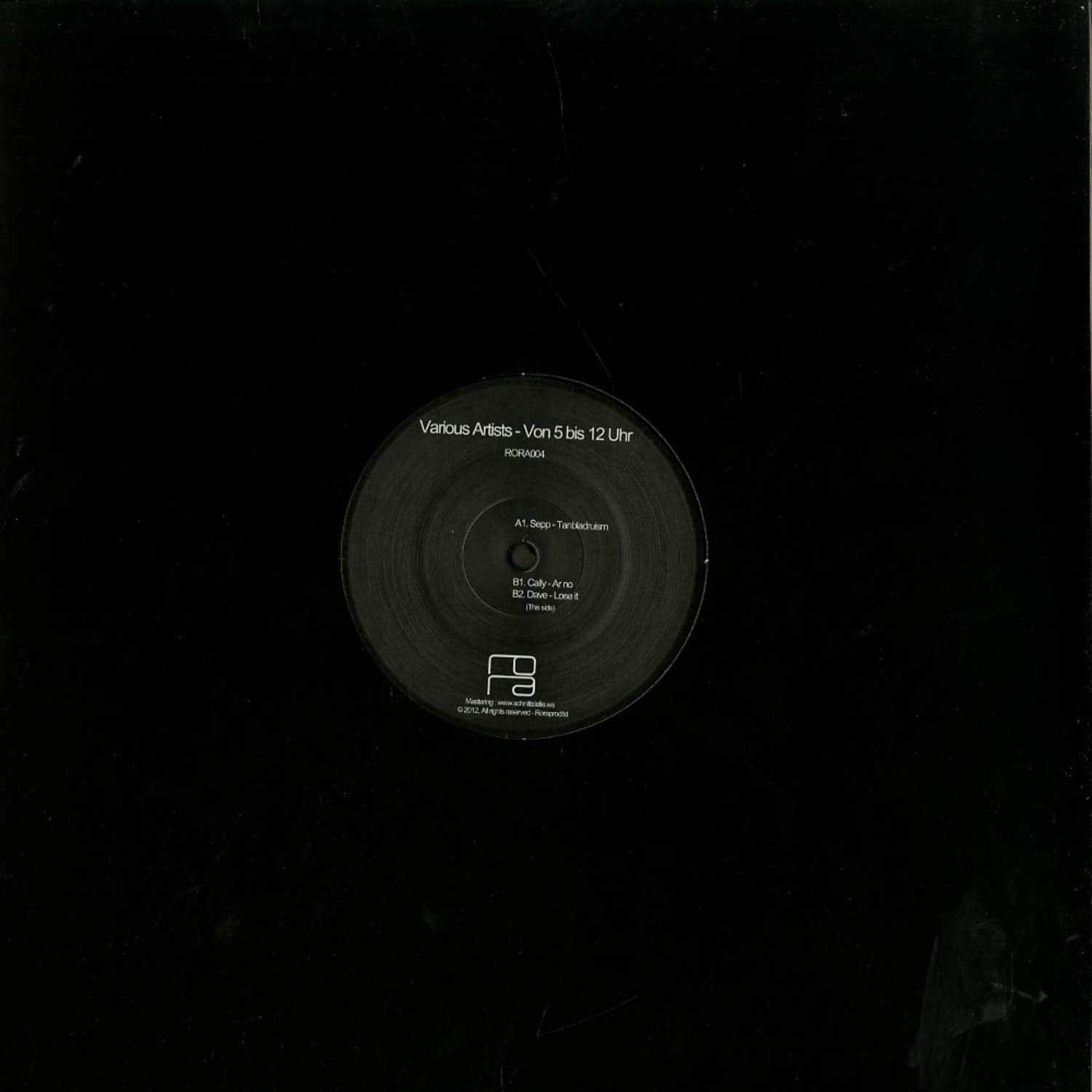 Various Artists - VON 5 BIS 12 UHR LP 