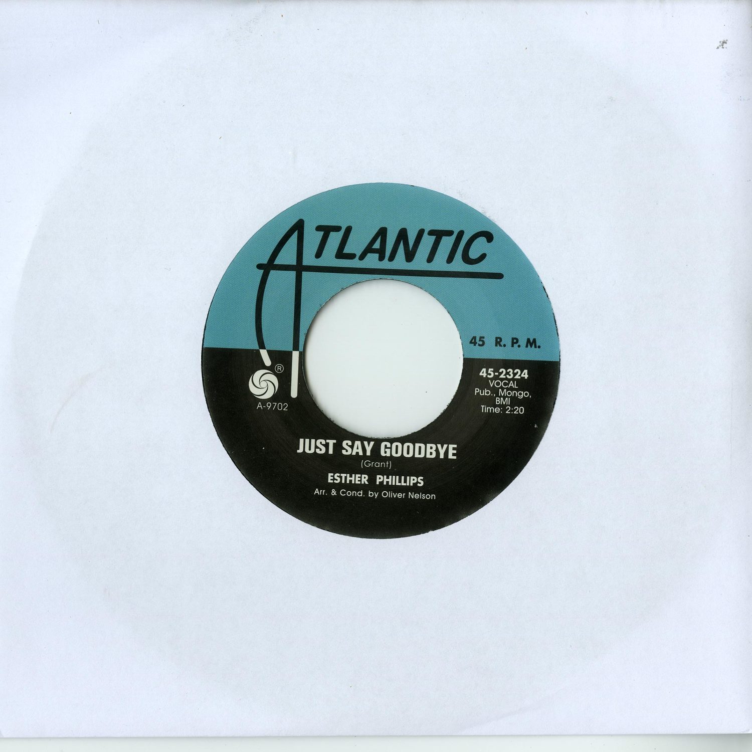 Esther Phillips, Soul Brothers Six - JUST SAY GOODBYE / I LL BE LOVIN YOU 