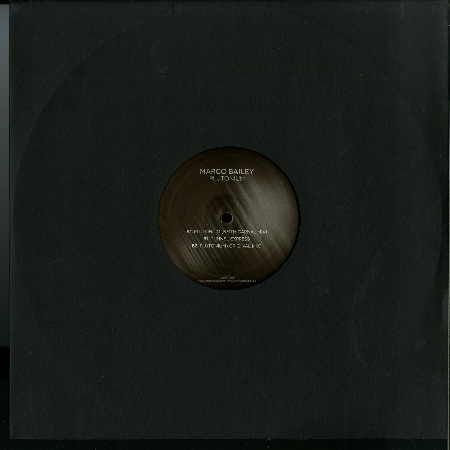 Marco Bailey - PLUTONIUM EP 