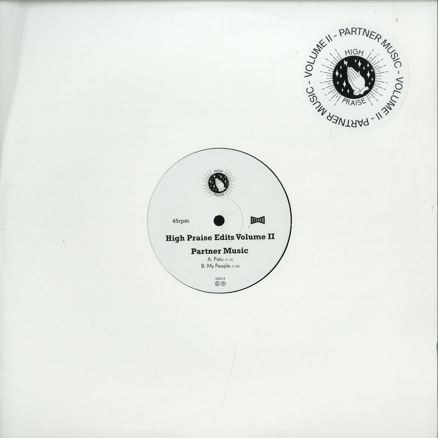 Partner Music - HIGH PRAISE EDITS VOLUME 2