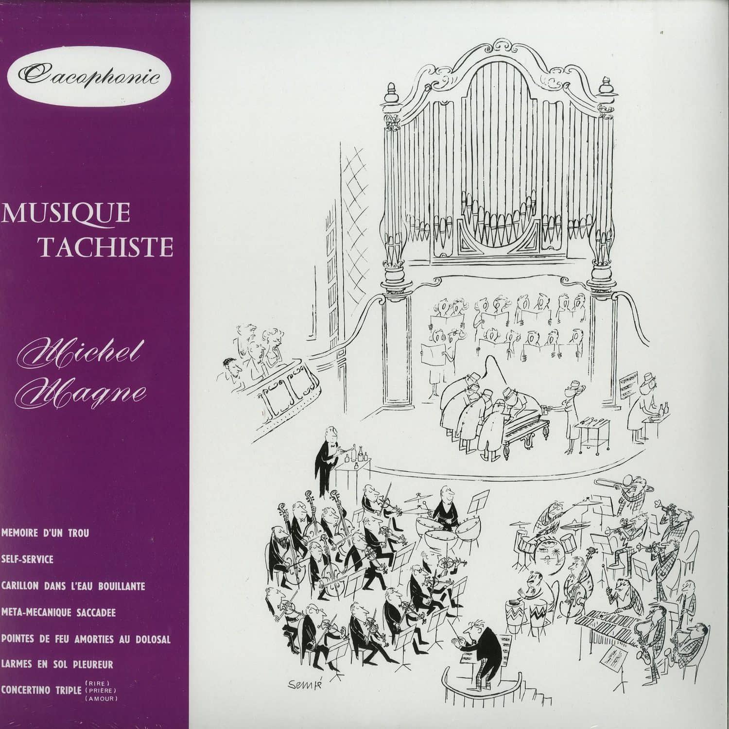 Michel Magne - MUSIQUE TACHISTE 