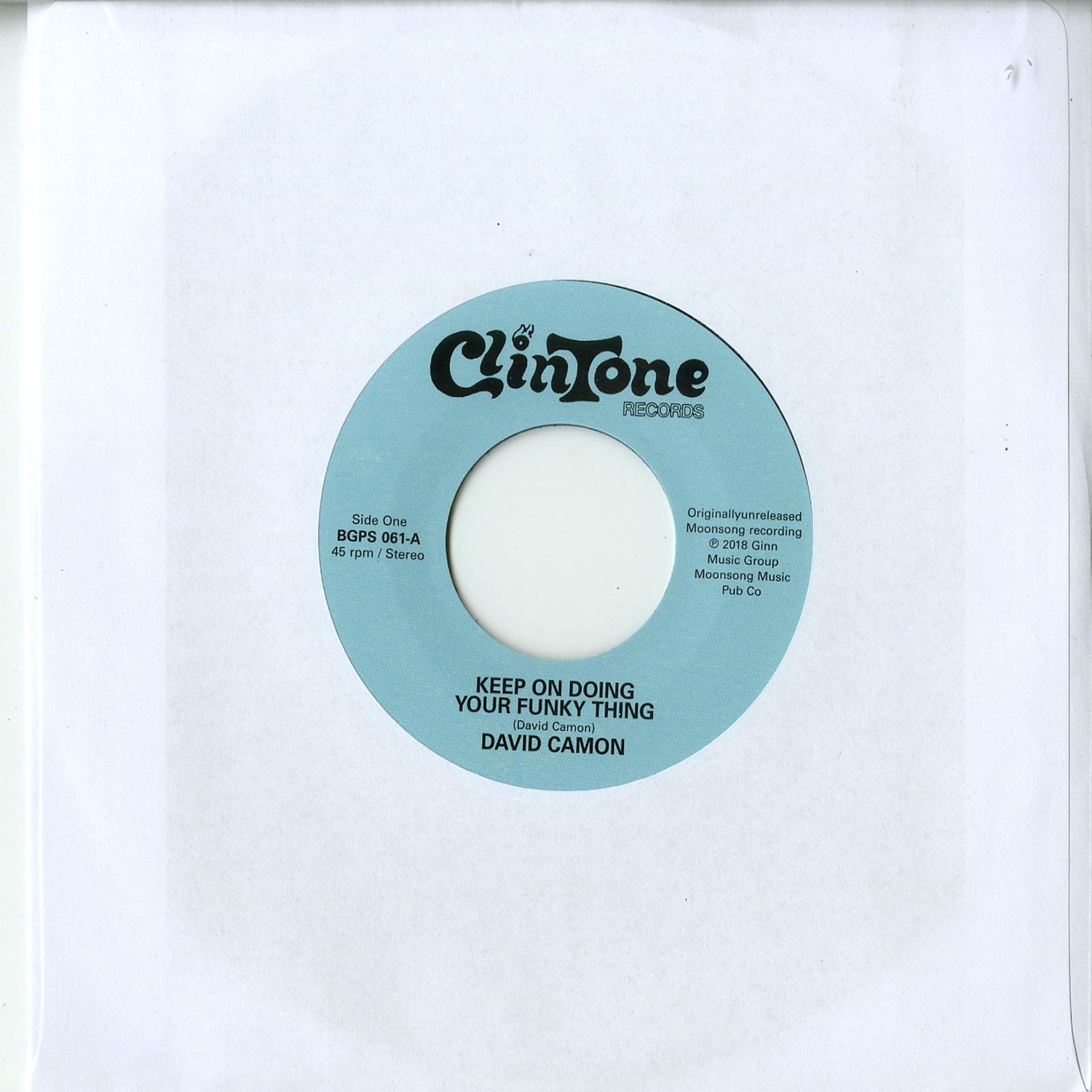 David Camon - KEEP ON DOING YOUR FUNKY THING 