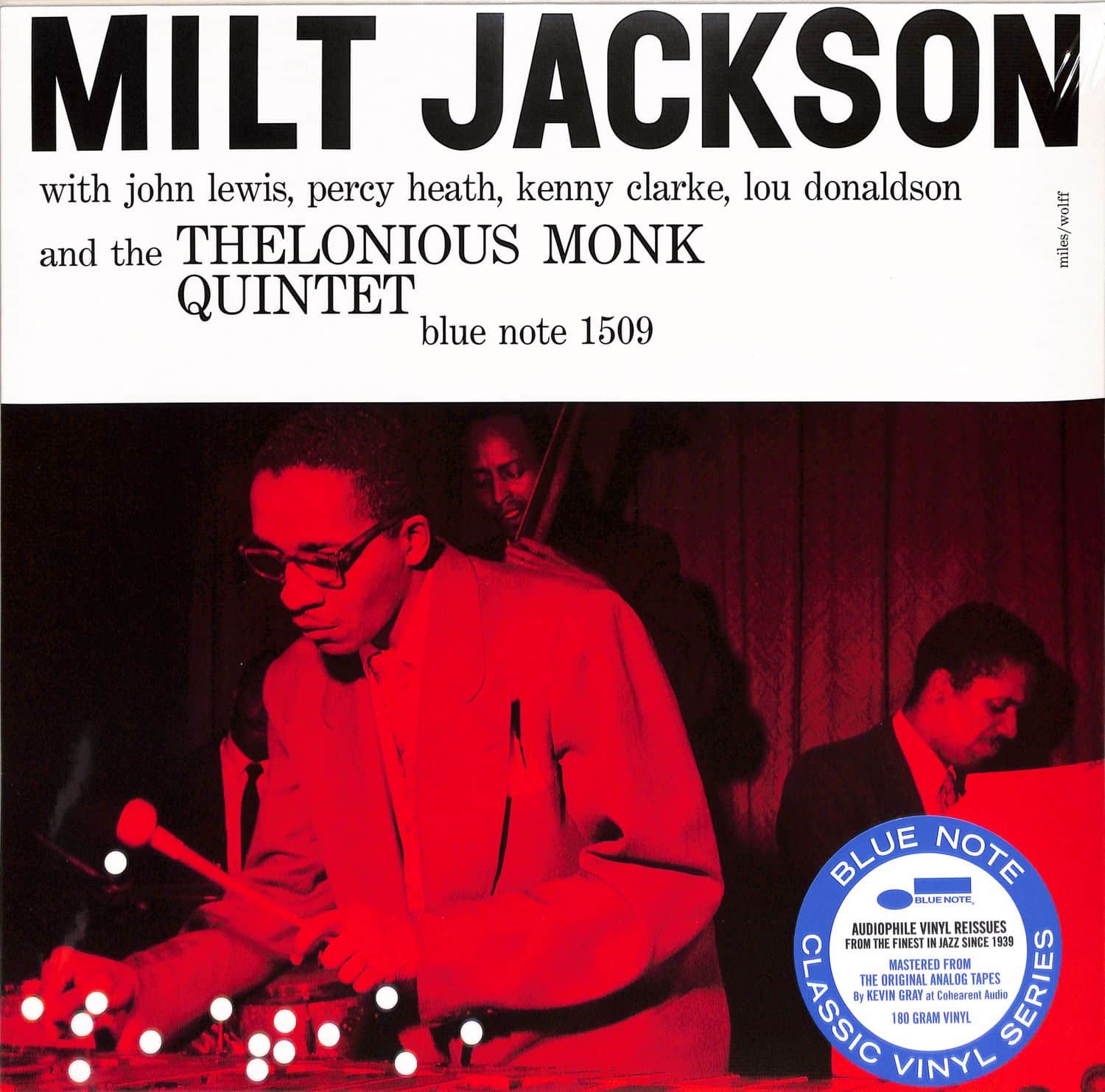 Milt Jackson - AND THE  THELONIOUS MONK QUINTET 