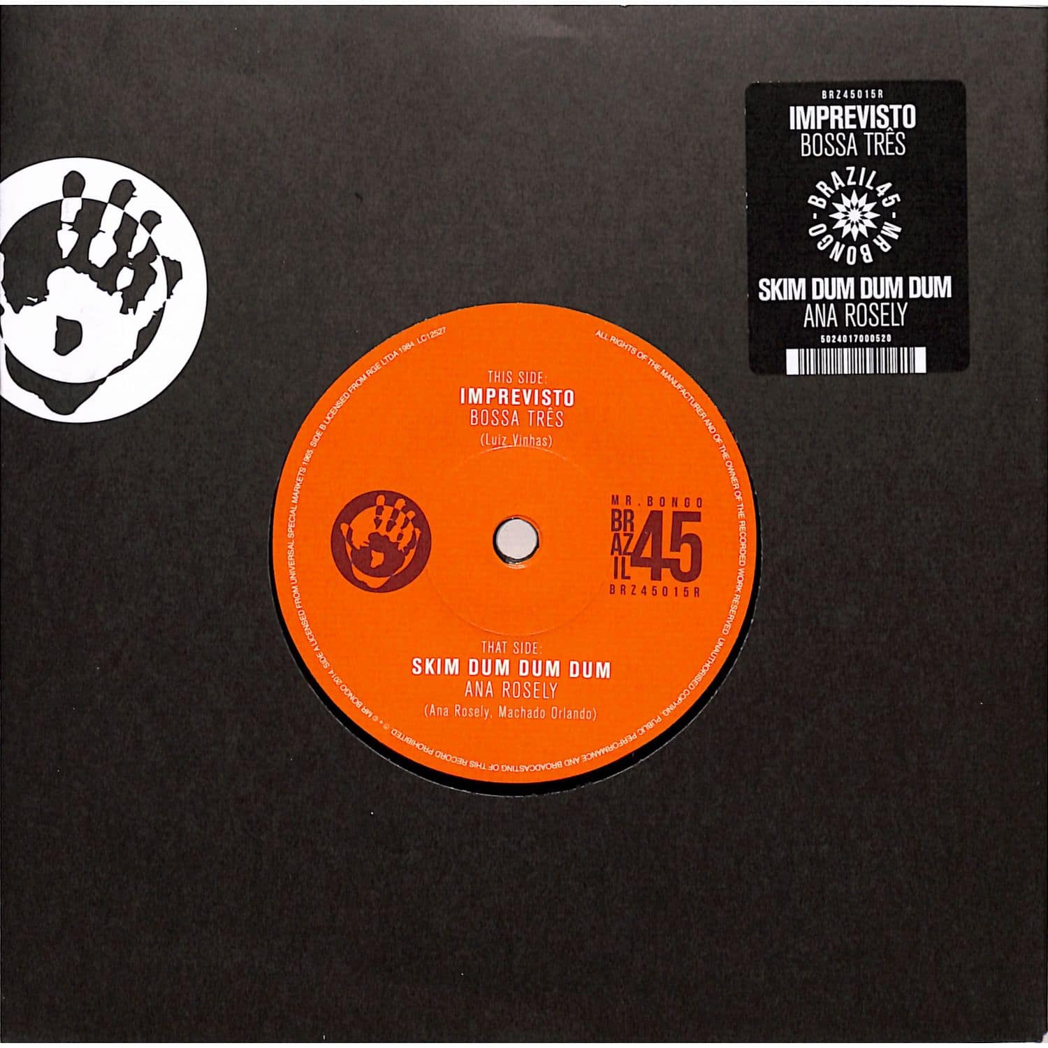 Bossa Tres - IMPREVISTO / SKIM DUM DUM DUM 