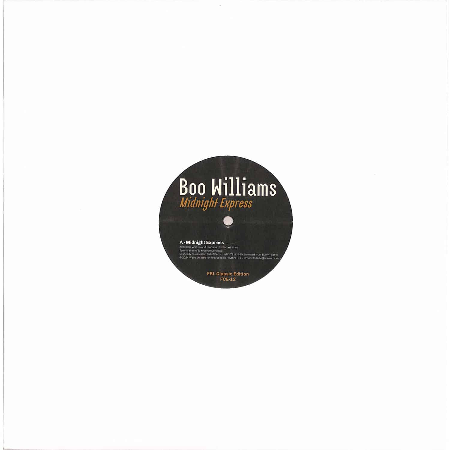 Boo Williams - MIDNIGHT EXPRESS