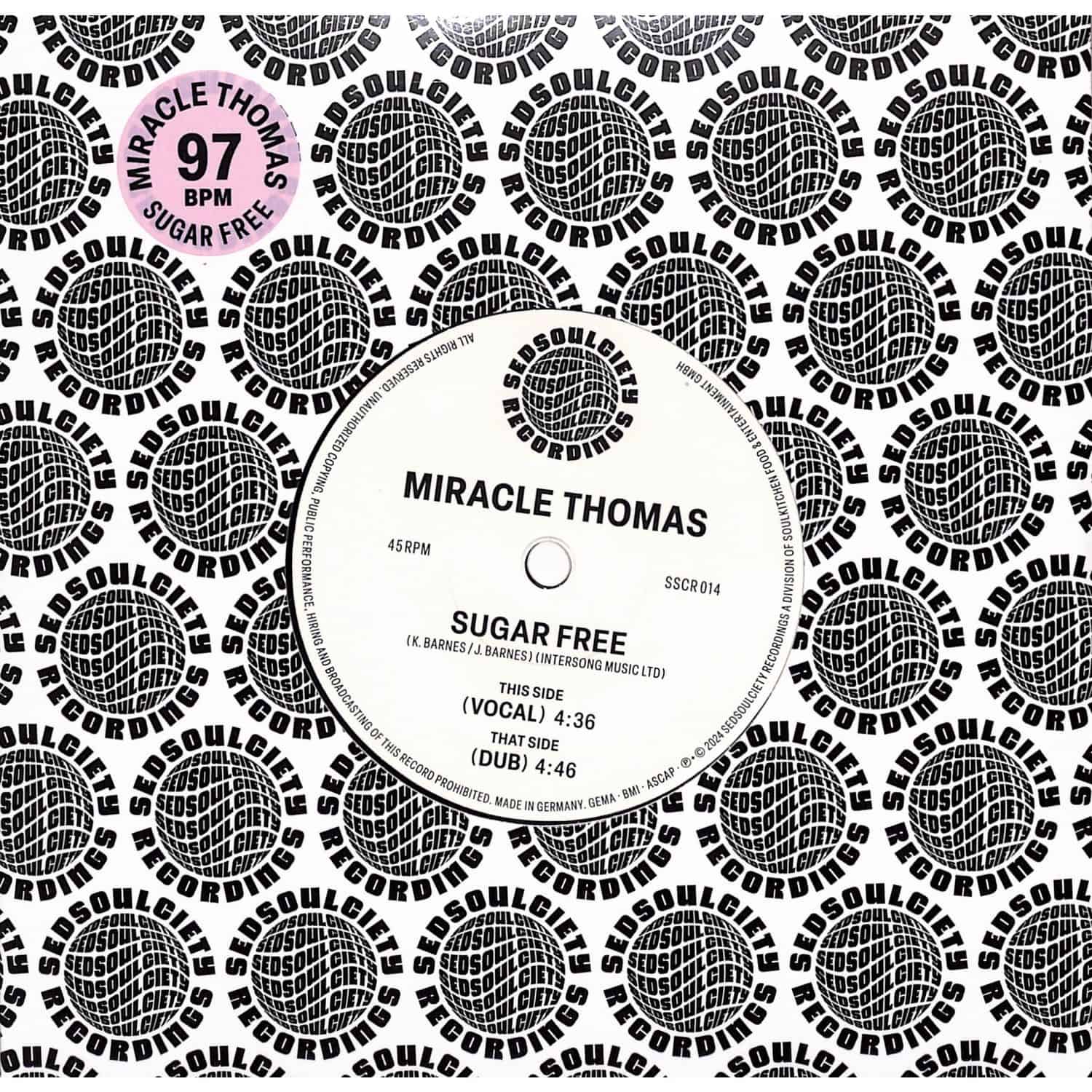 Miracle Thomas - SUGAR FREE 