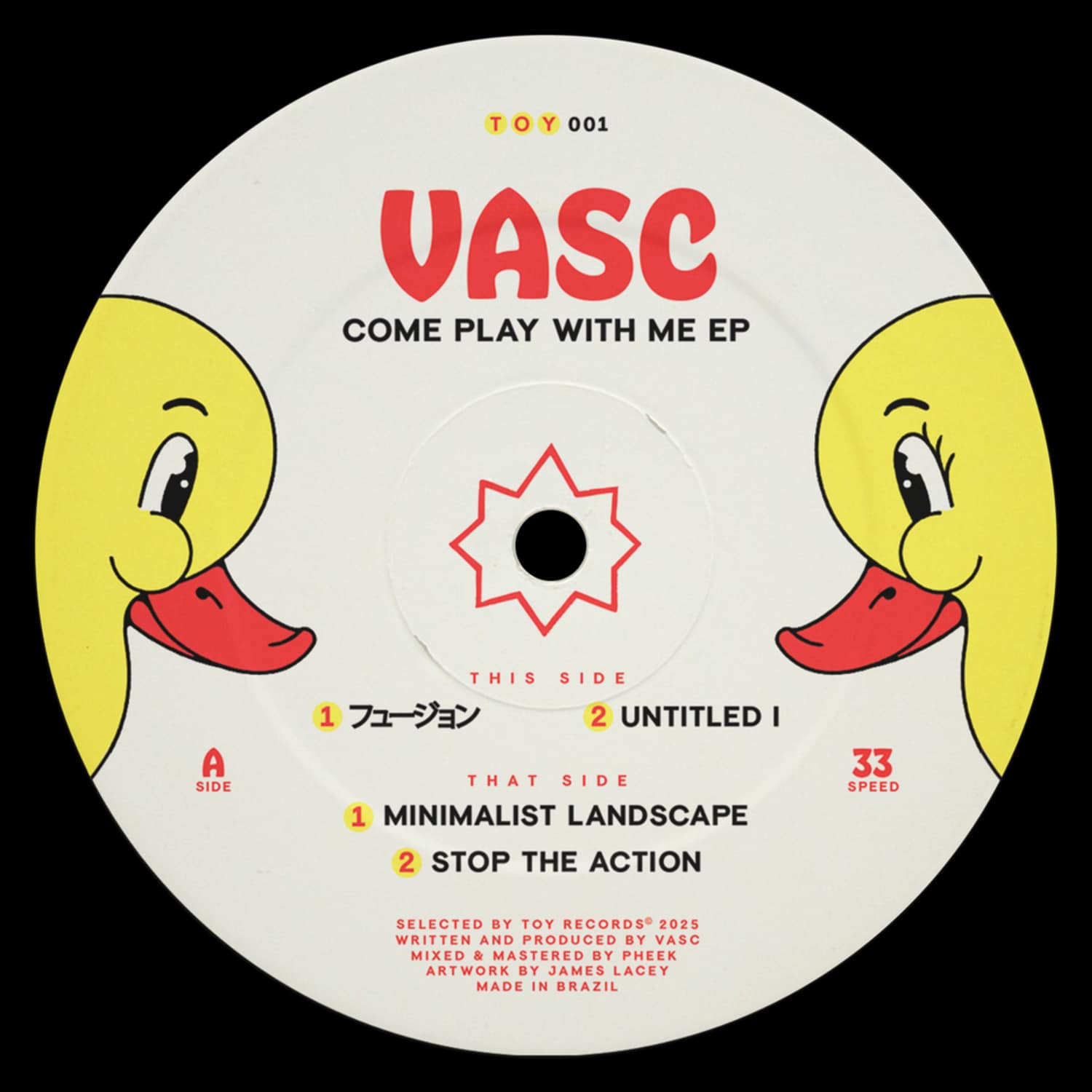 Vasc - COME PLAY WITH ME EP
